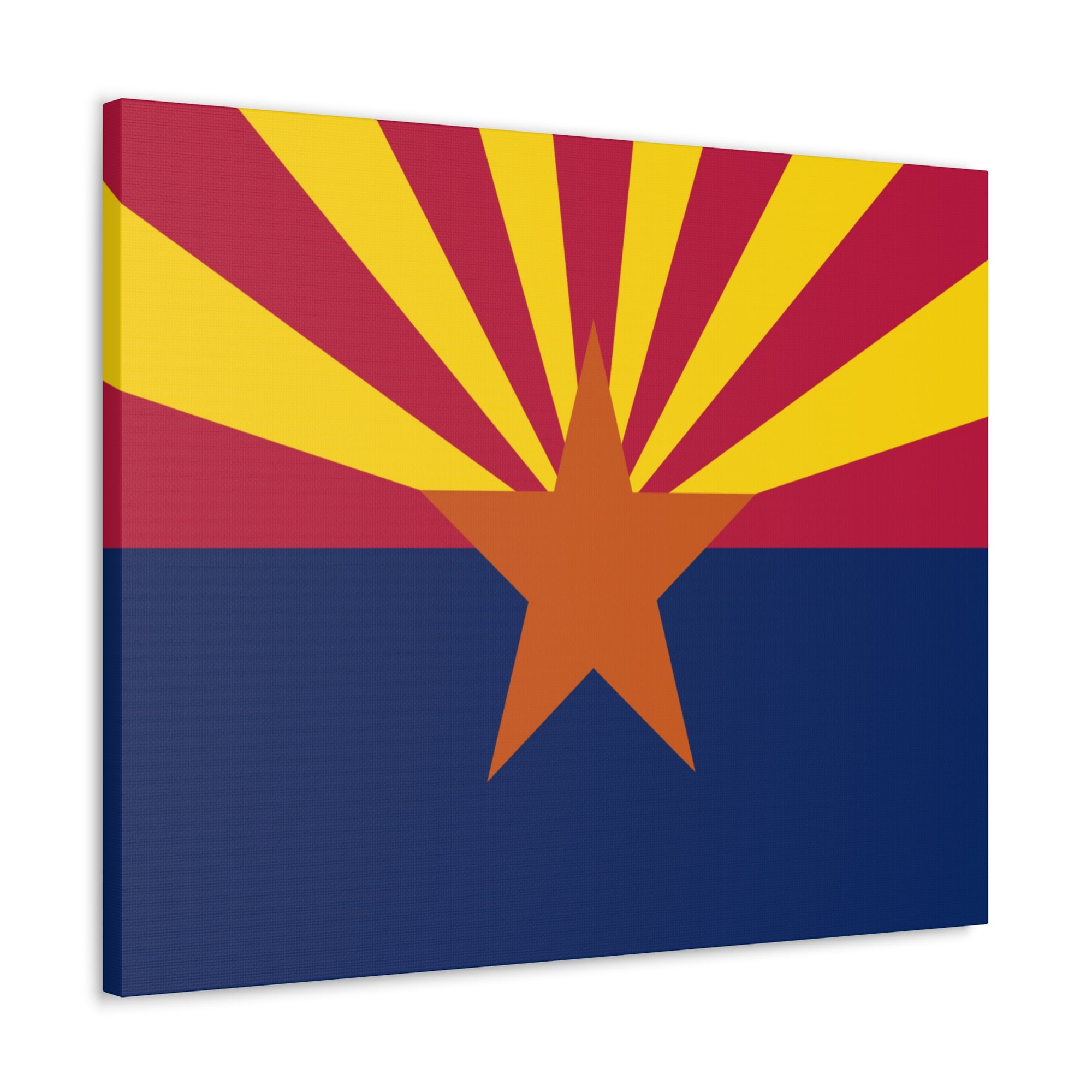 Arizona State Flag Canvas Vibrant Wall Art Unframed Home Decor-Express Your Love Gifts