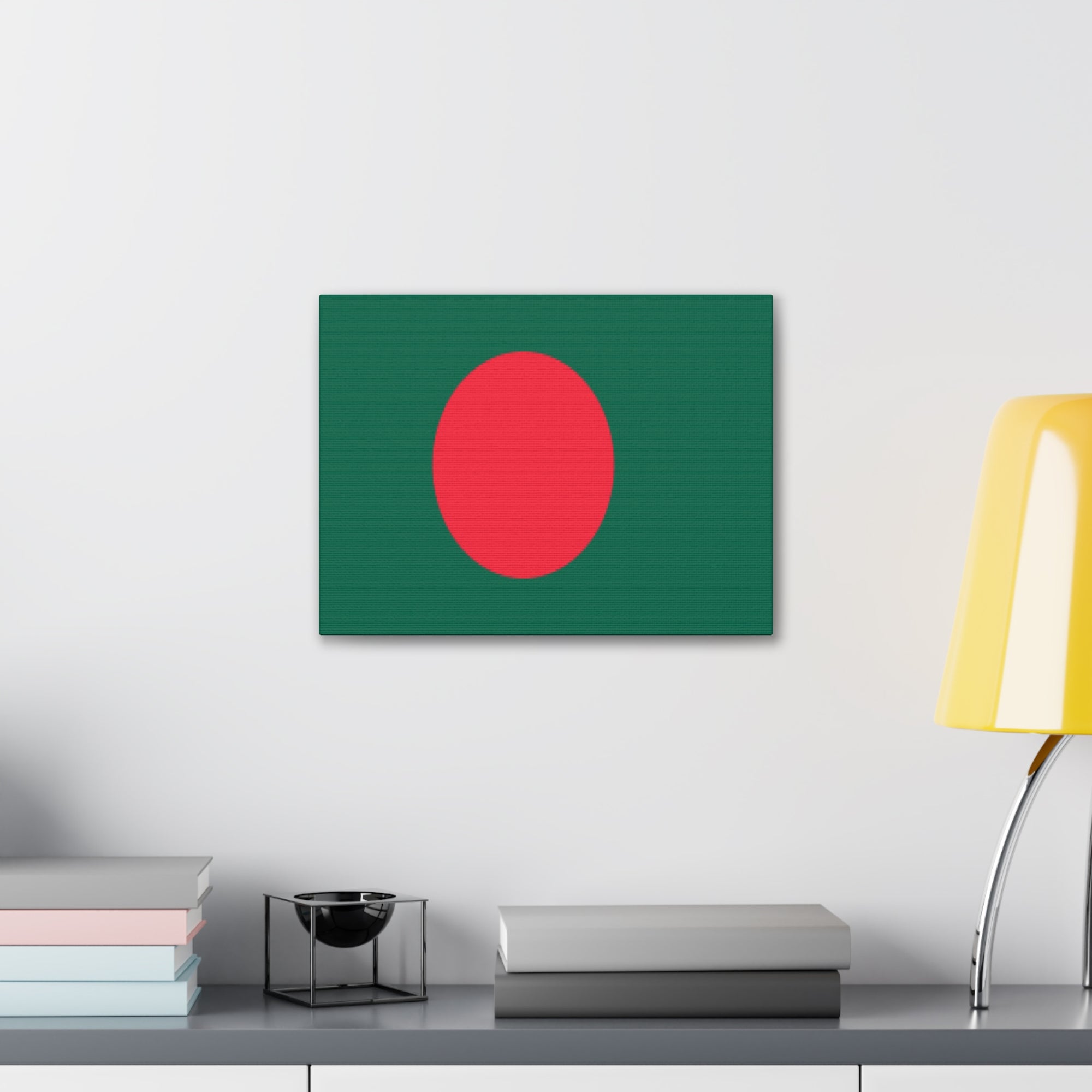 Bangladesh Country Flag Canvas Vibrant Wall Art Unframed Home Decor-Express Your Love Gifts