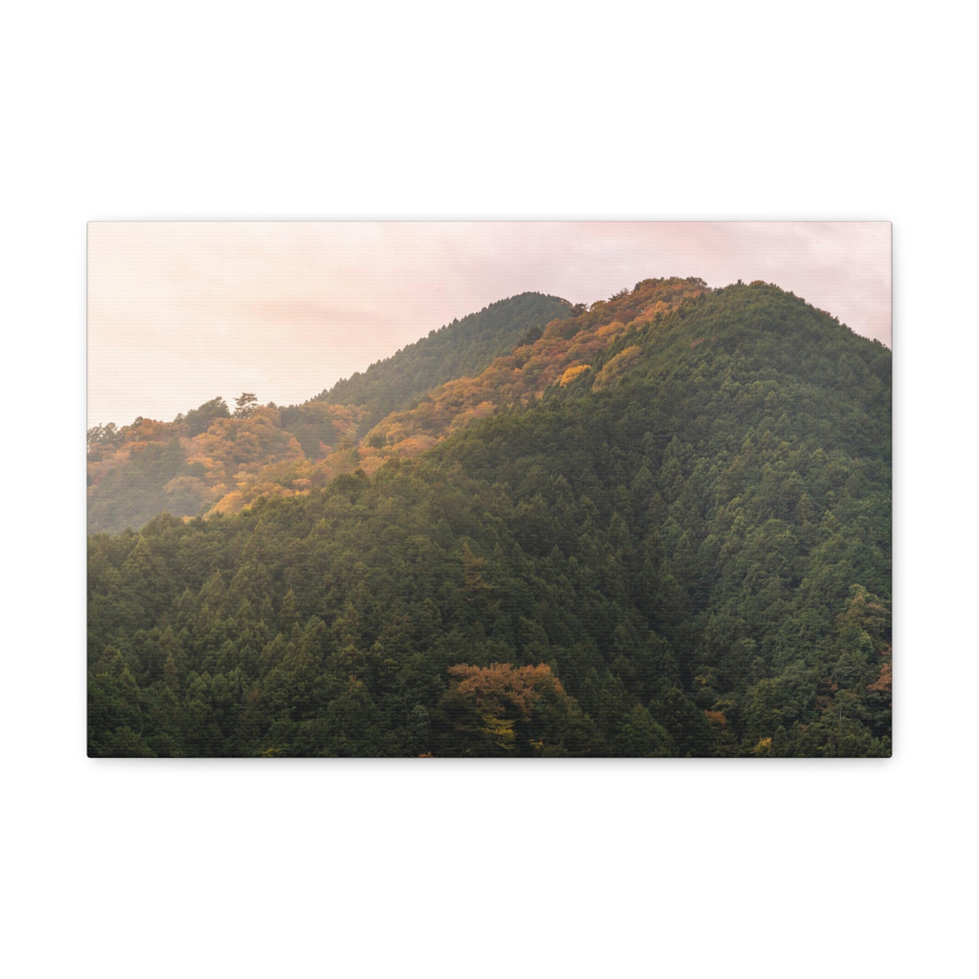 Beautiful Golden MountainsNature Wilderness Photography Canvas Wall Art for Home Decor Ready-to-Hang-Express Your Love Gifts