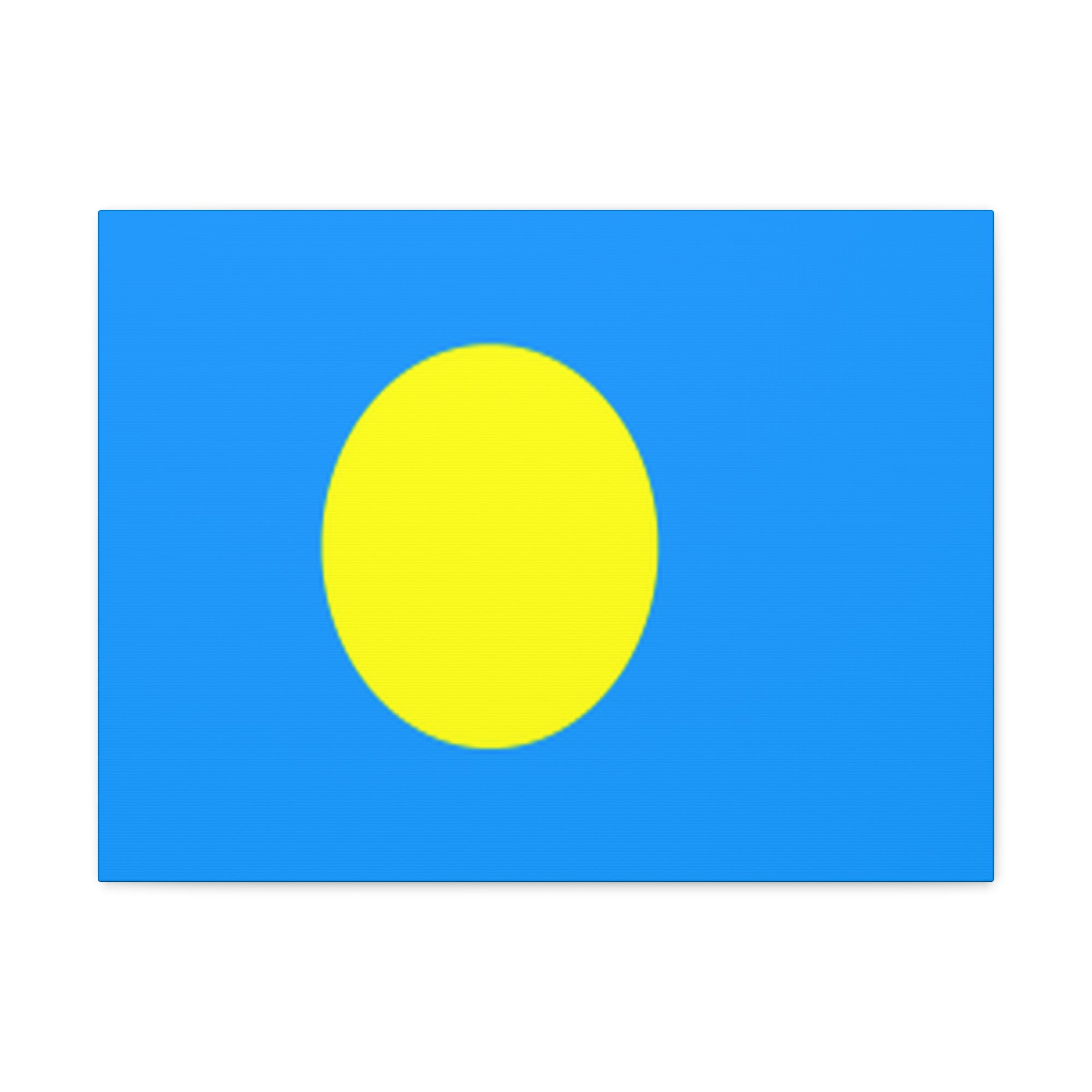 Palau Country Flag Canvas Vibrant Wall Art Unframed Home Decor-Express Your Love Gifts