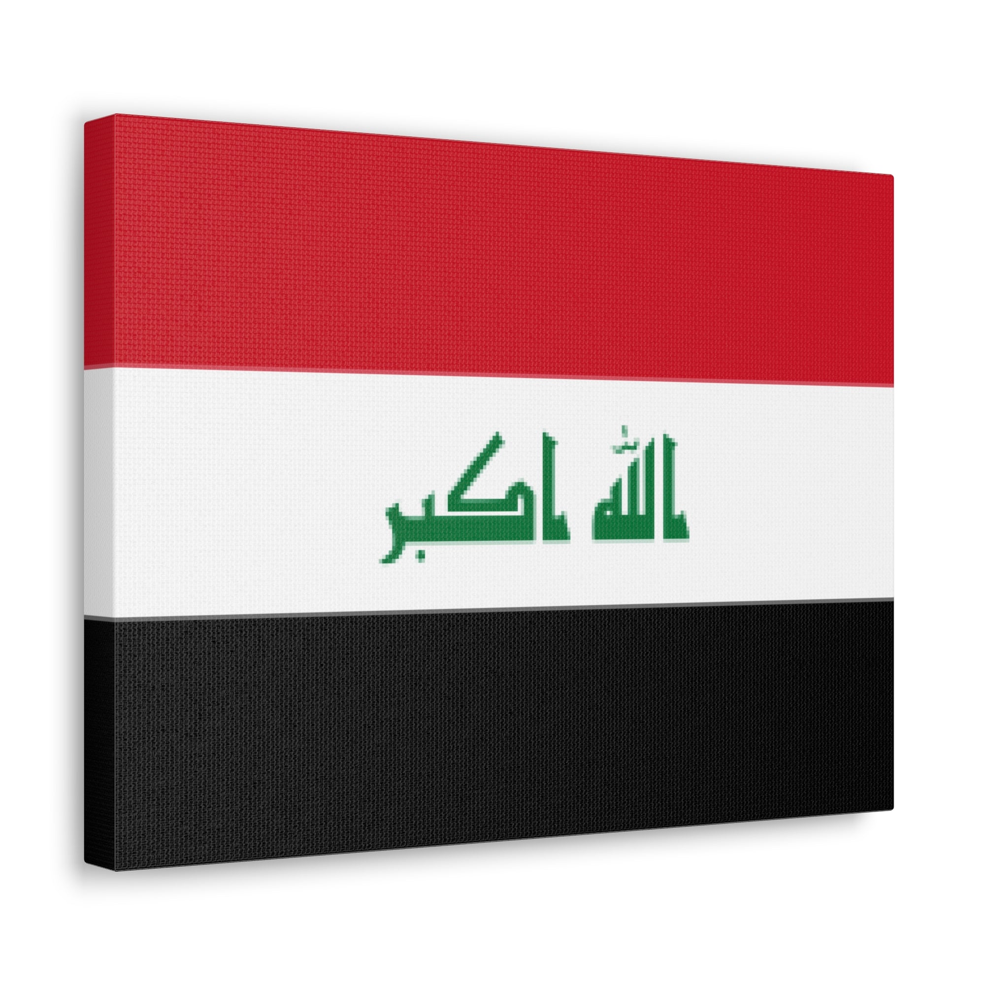 Iraq Country Flag Canvas Vibrant Wall Art Unframed Home Decor-Express Your Love Gifts