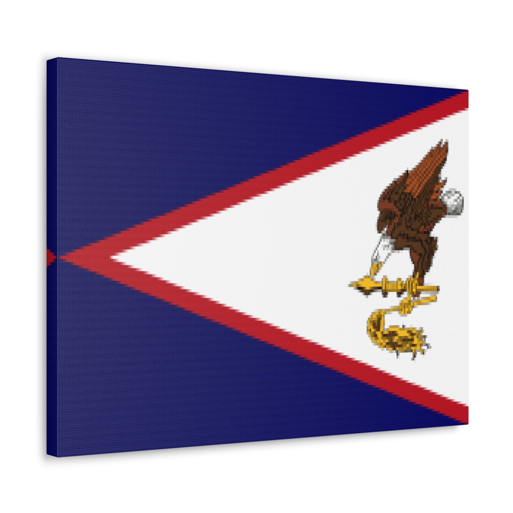 American Samoa Country Flag Canvas Vibrant Wall Art Unframed Home Decor-Express Your Love Gifts
