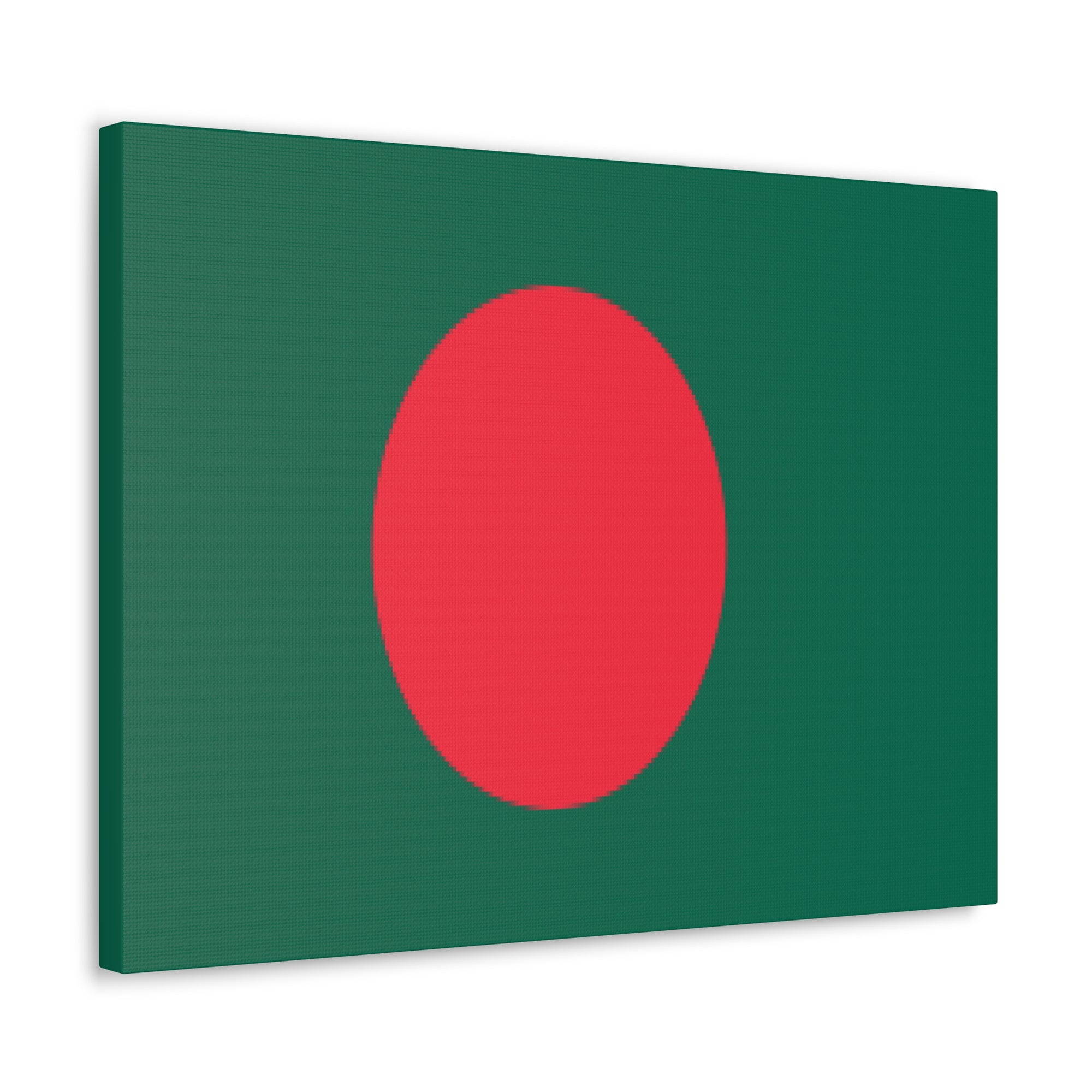 Bangladesh Country Flag Canvas Vibrant Wall Art Unframed Home Decor-Express Your Love Gifts