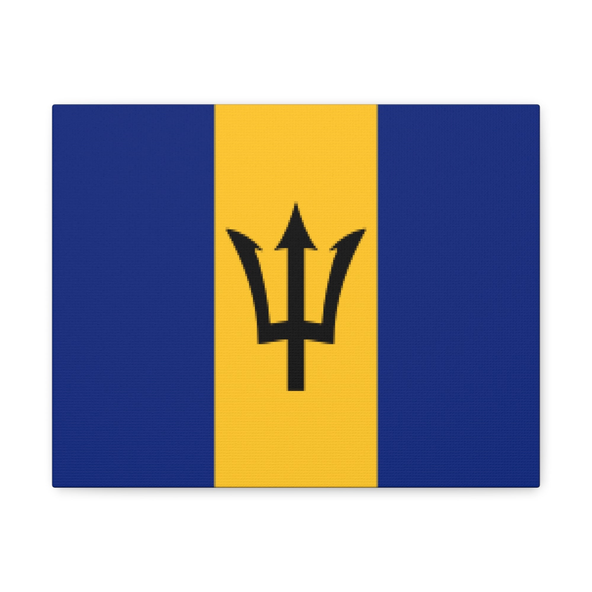 Barbados Country Flag Canvas Vibrant Wall Art Unframed Home Decor-Express Your Love Gifts