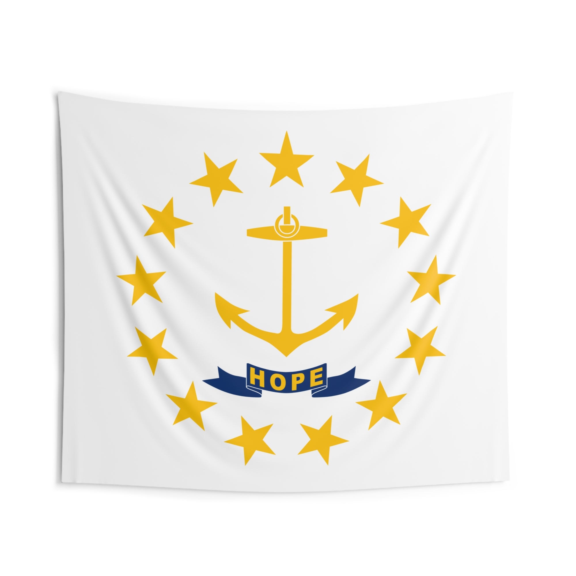 Rhode Island State Flag Wall Hanging Tapestry-Express Your Love Gifts