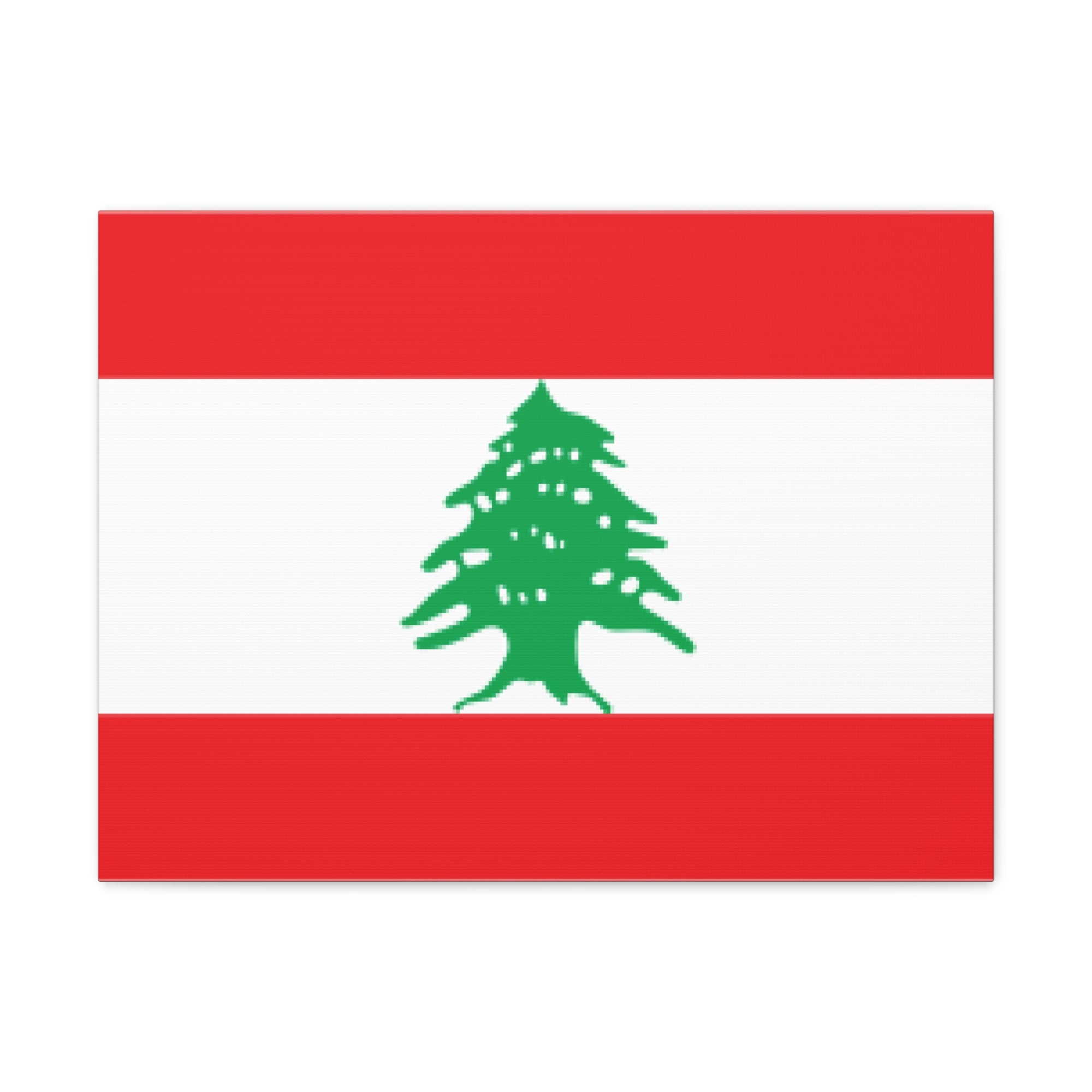 Lebanon Country Flag Canvas Vibrant Wall Art Unframed Home Decor-Express Your Love Gifts