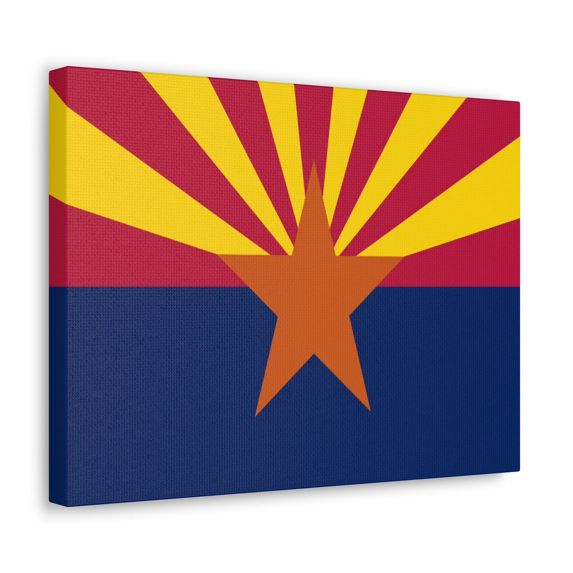 Arizona State Flag Canvas Vibrant Wall Art Unframed Home Decor-Express Your Love Gifts