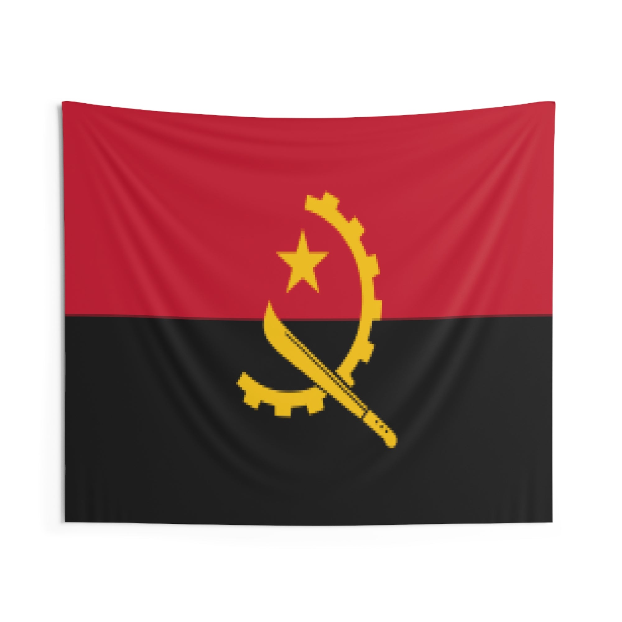 Angola Country Flag Wall Hanging Tapestry-Express Your Love Gifts