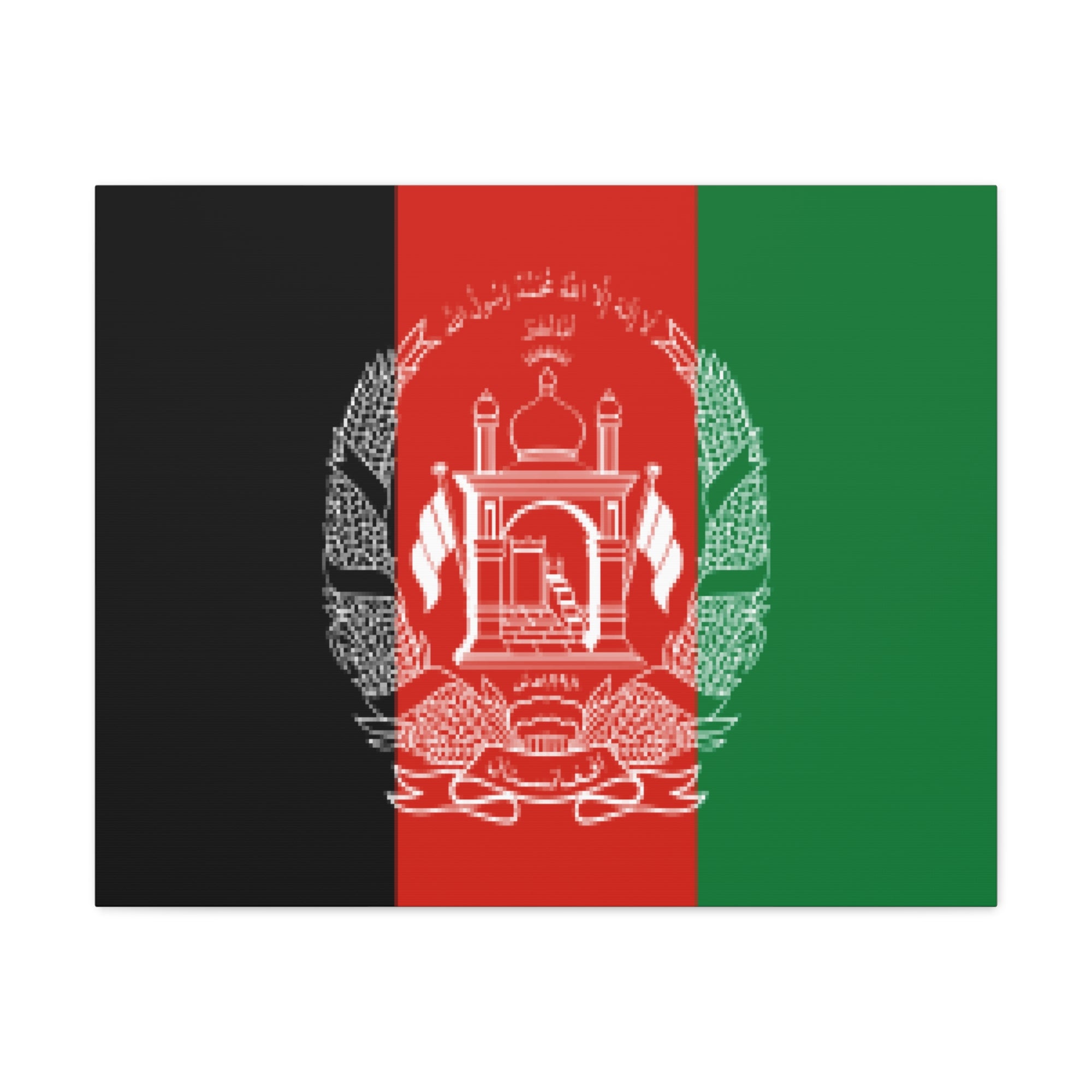 Afghanistan Country Flag Canvas Vibrant Wall Art Unframed Home Decor-Express Your Love Gifts