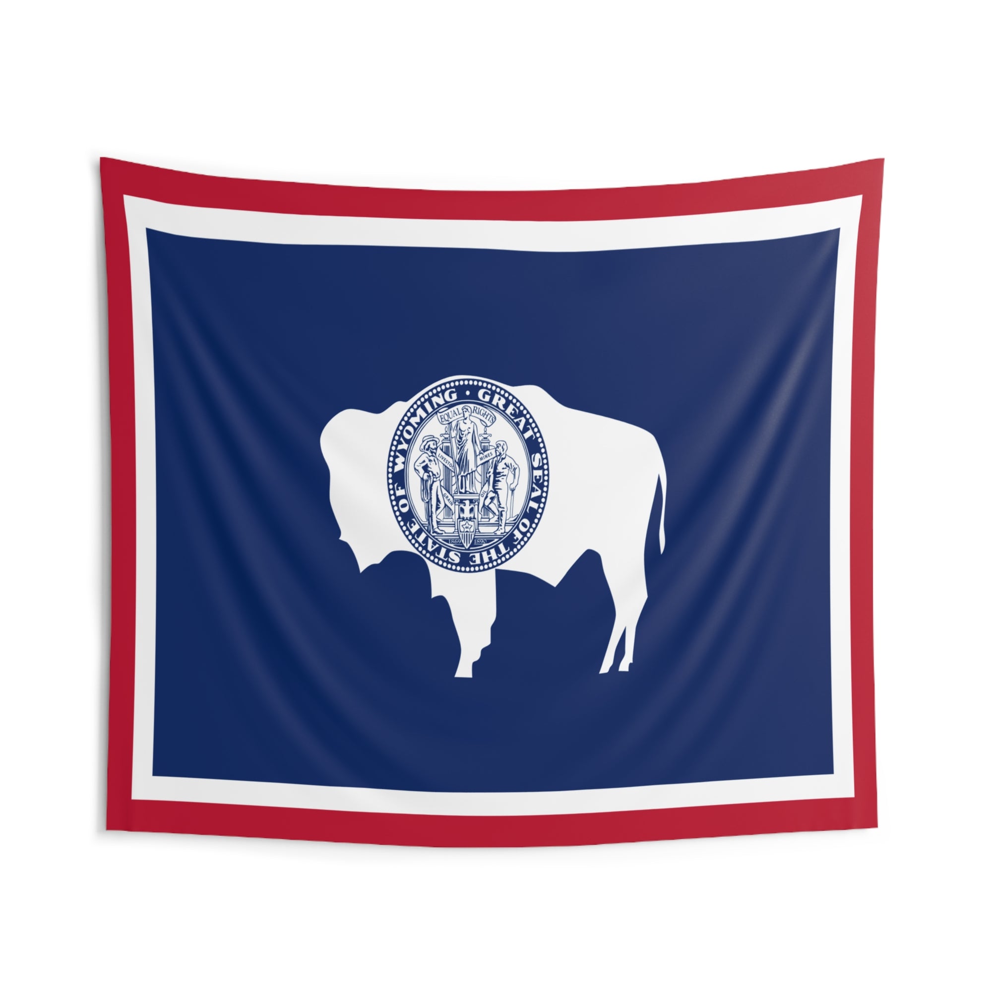 Wyoming State Flag Wall Hanging Tapestry-Express Your Love Gifts