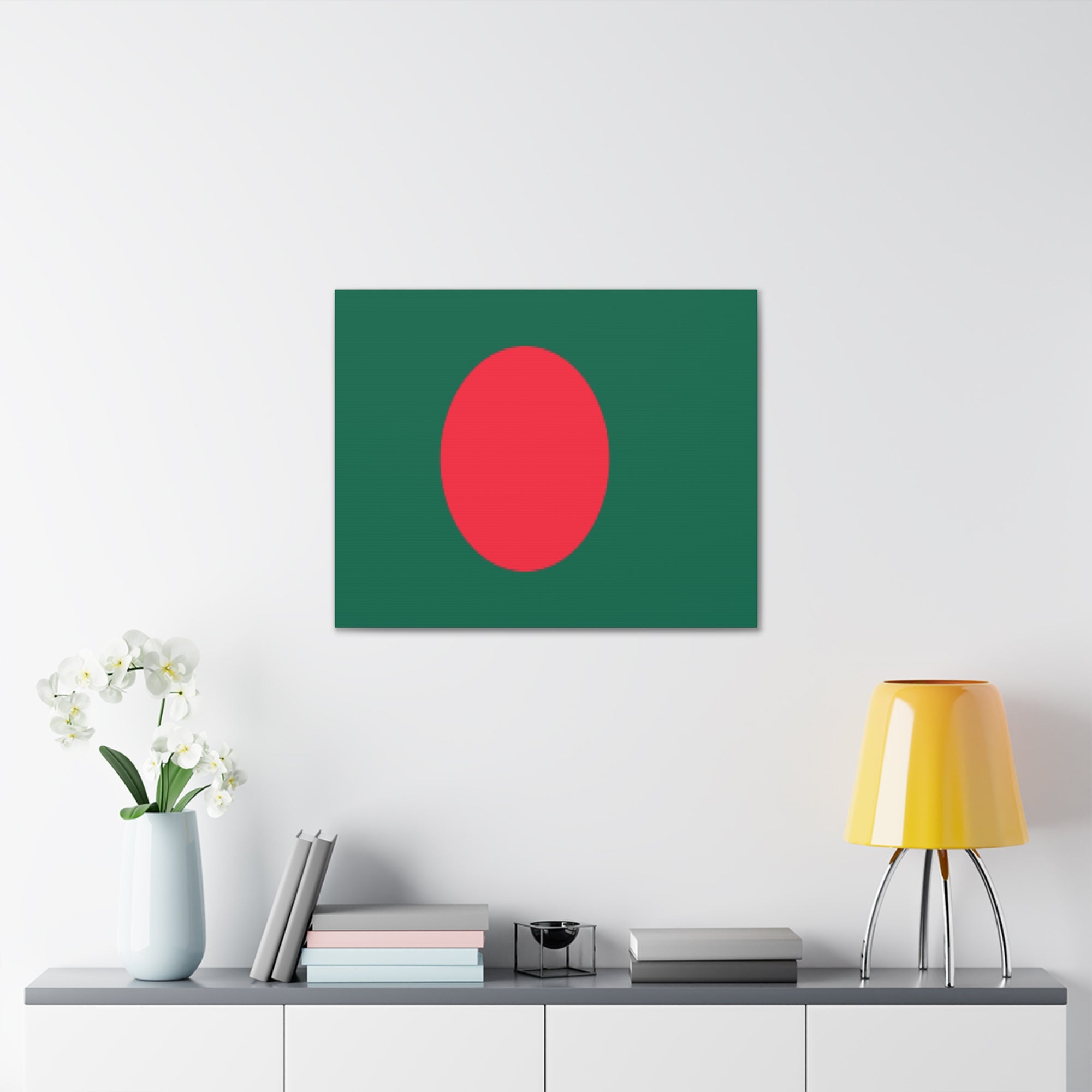 Bangladesh Country Flag Canvas Vibrant Wall Art Unframed Home Decor-Express Your Love Gifts