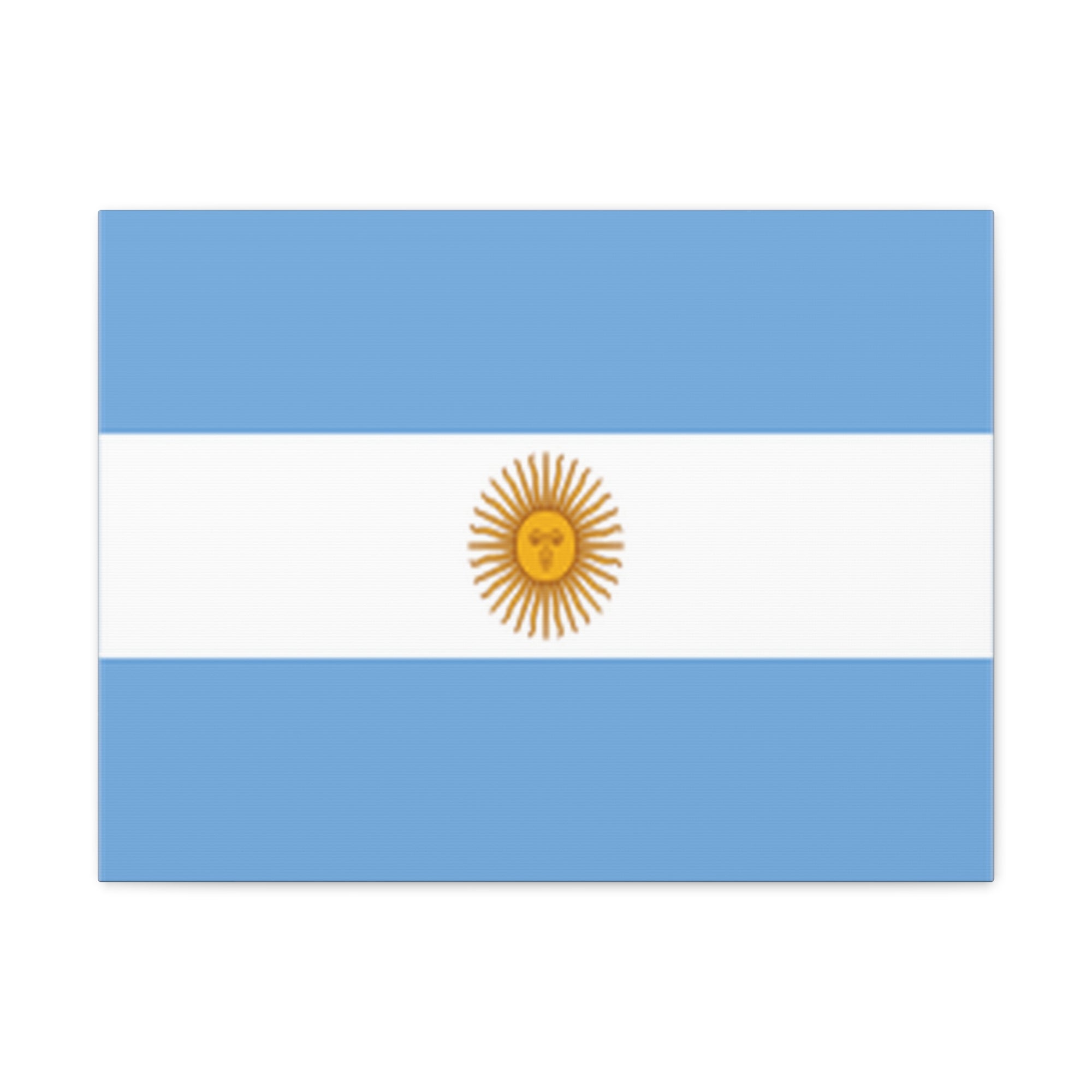 Argentina Country Flag Canvas Vibrant Wall Art Unframed Home Decor-Express Your Love Gifts