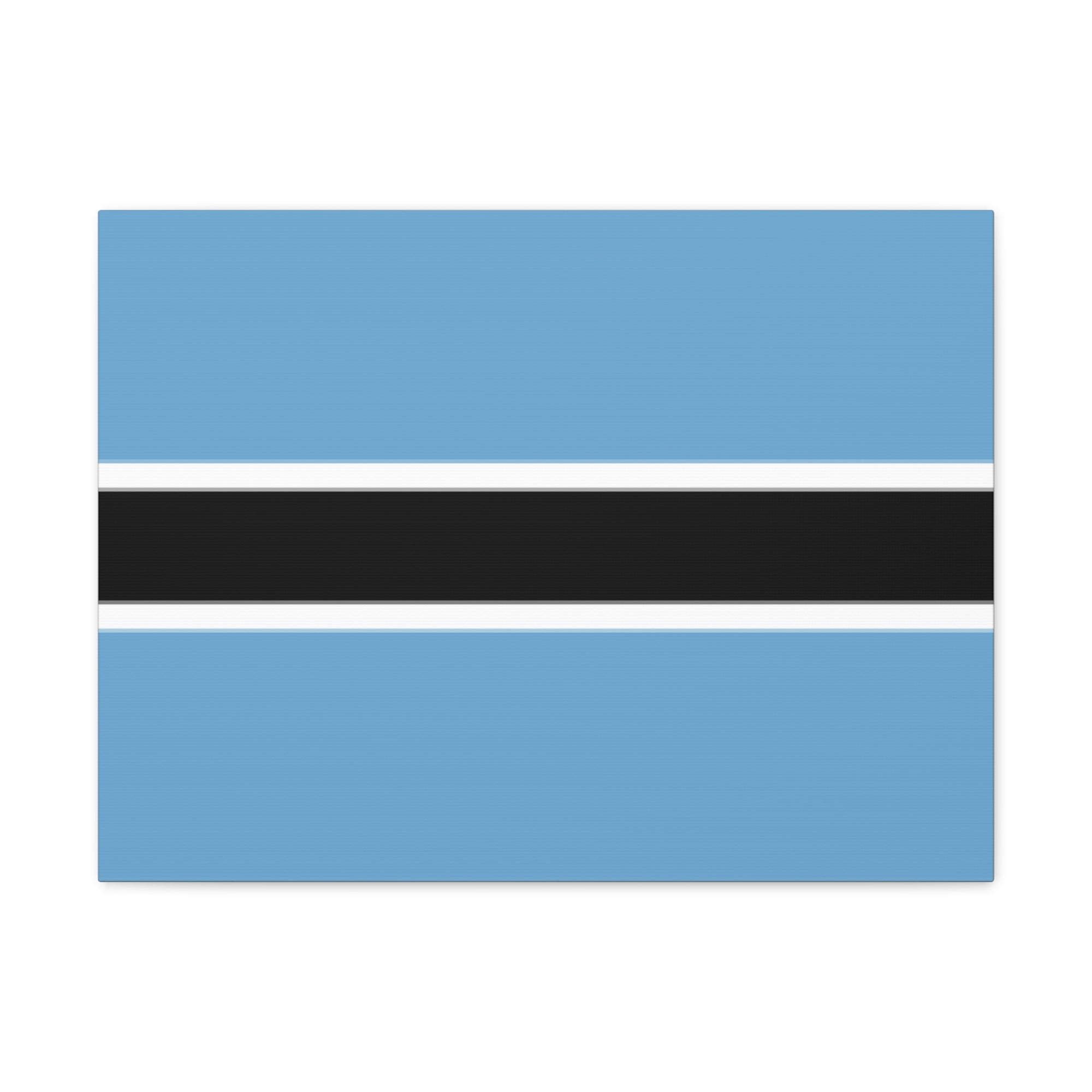 Botswana Country Flag Canvas Vibrant Wall Art Unframed Home Decor-Express Your Love Gifts