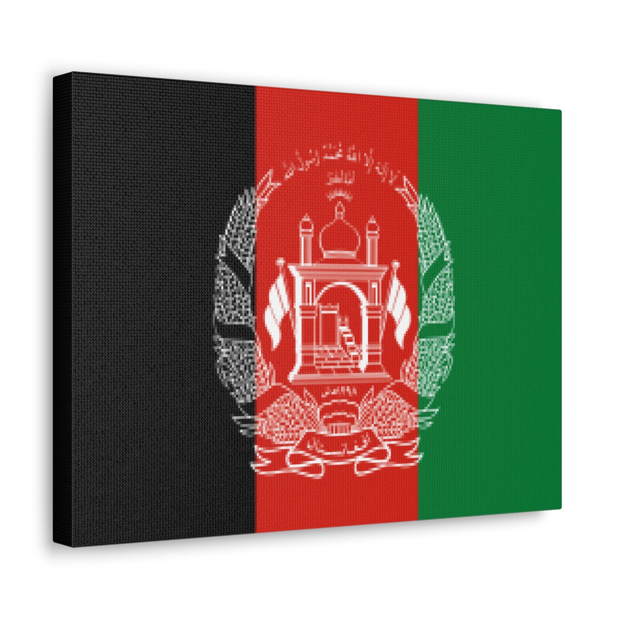 Afghanistan Country Flag Canvas Vibrant Wall Art Unframed Home Decor-Express Your Love Gifts