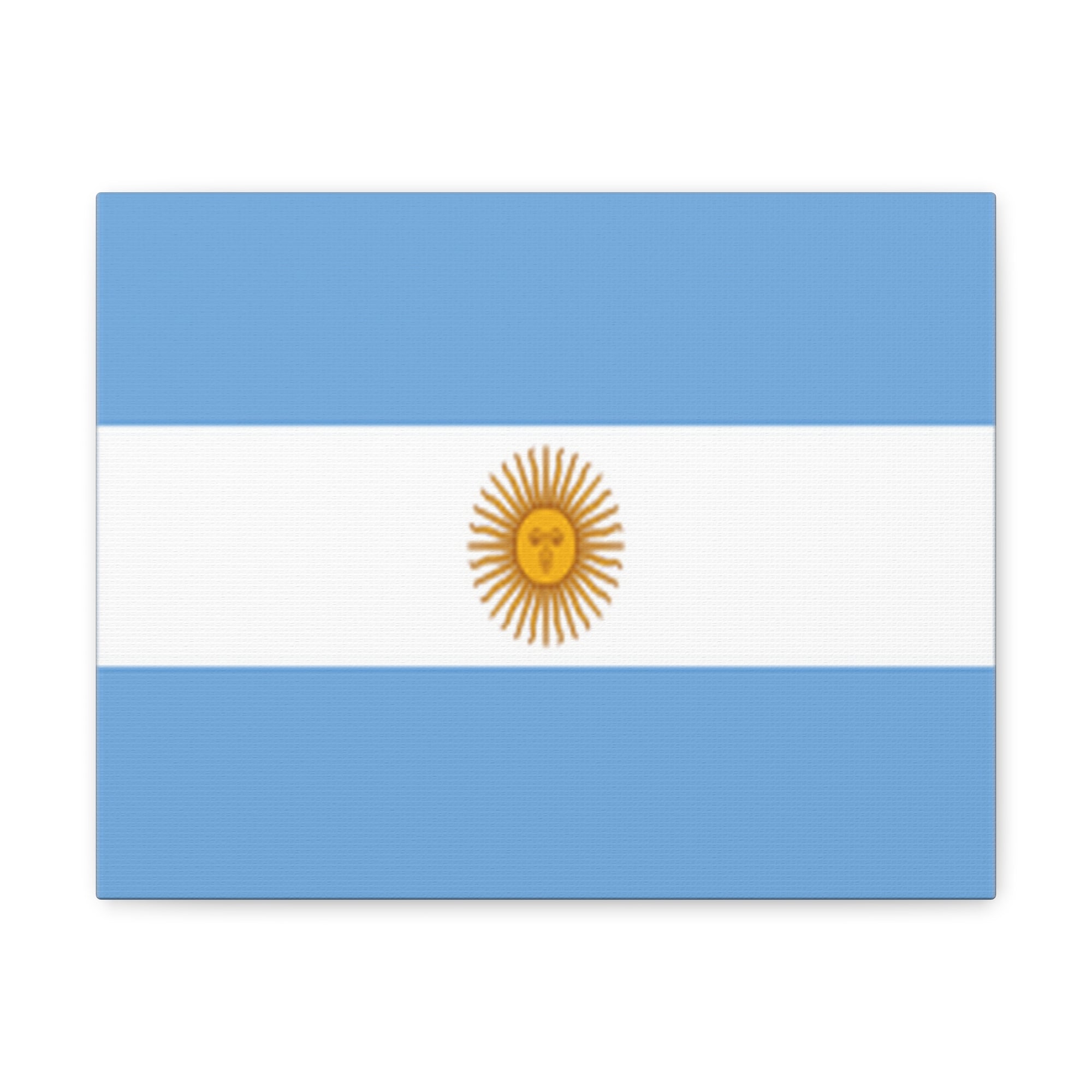 Argentina Country Flag Canvas Vibrant Wall Art Unframed Home Decor-Express Your Love Gifts