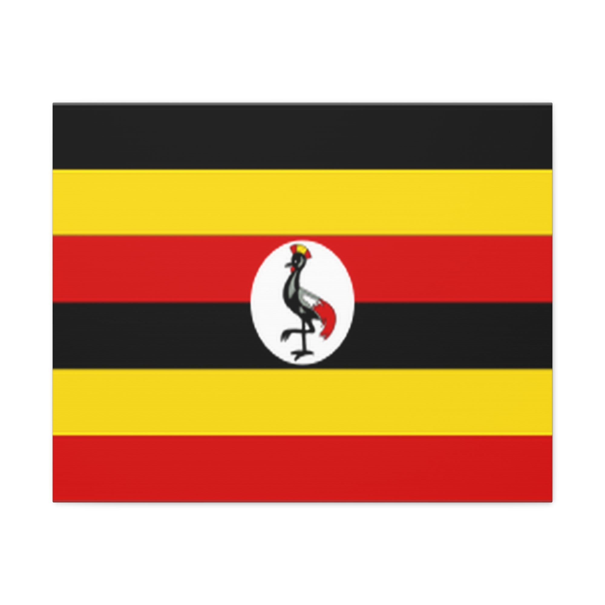 Uganda Country Flag Canvas Vibrant Wall Art Unframed Home Decor-Express Your Love Gifts