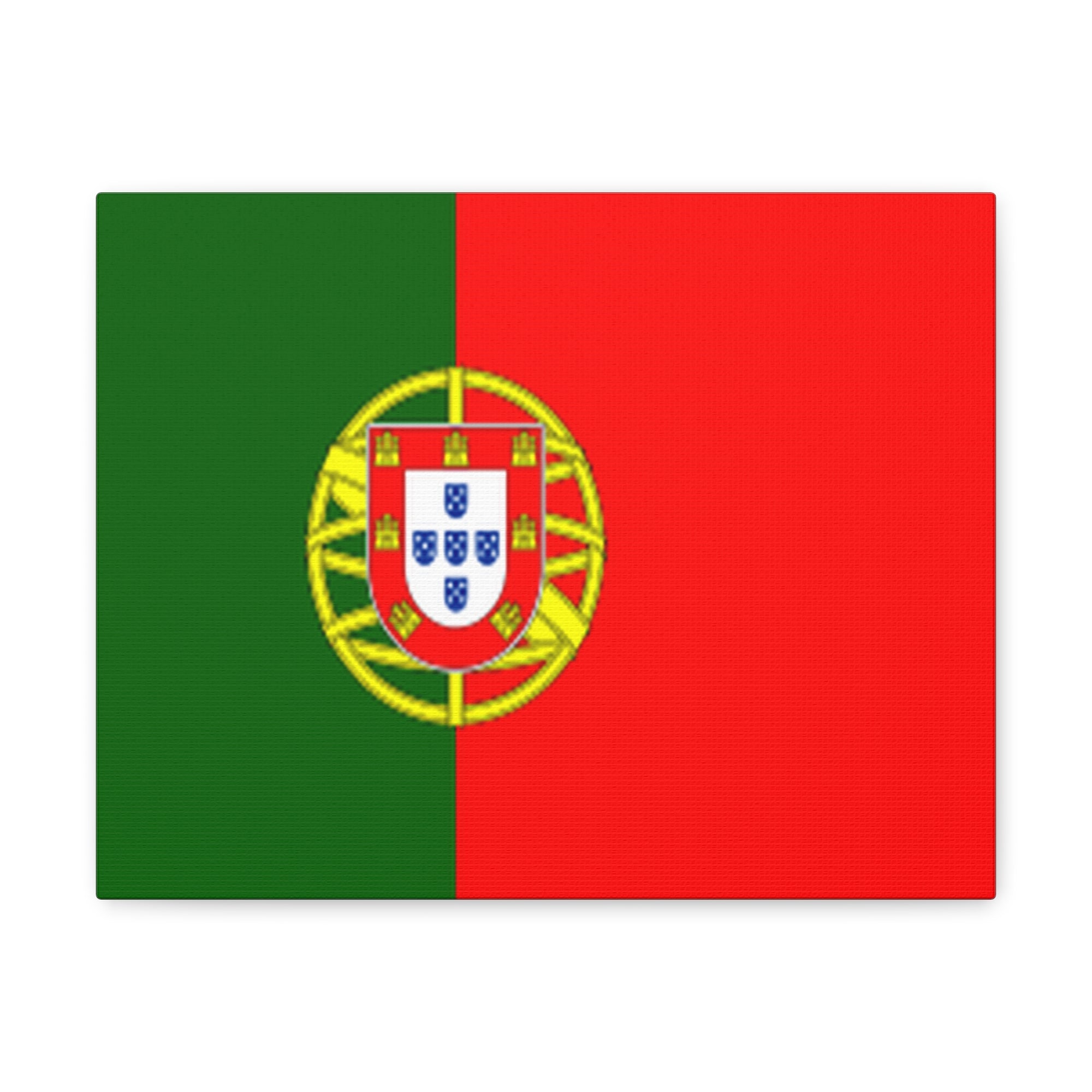 Portugal Country Flag Canvas Vibrant Wall Art Unframed Home Decor-Express Your Love Gifts