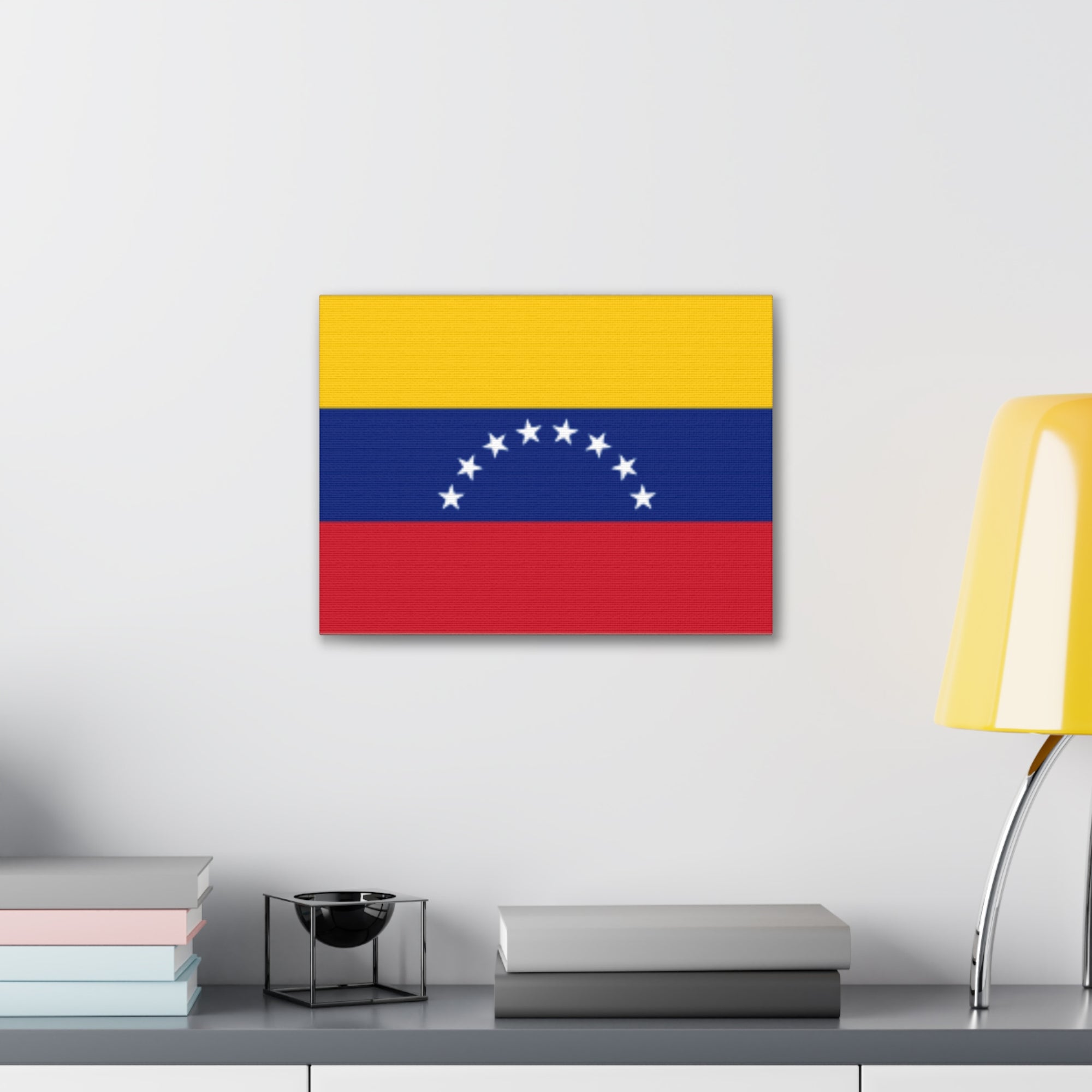 Venezuela Country Flag Canvas Vibrant Wall Art Unframed Home Decor-Express Your Love Gifts