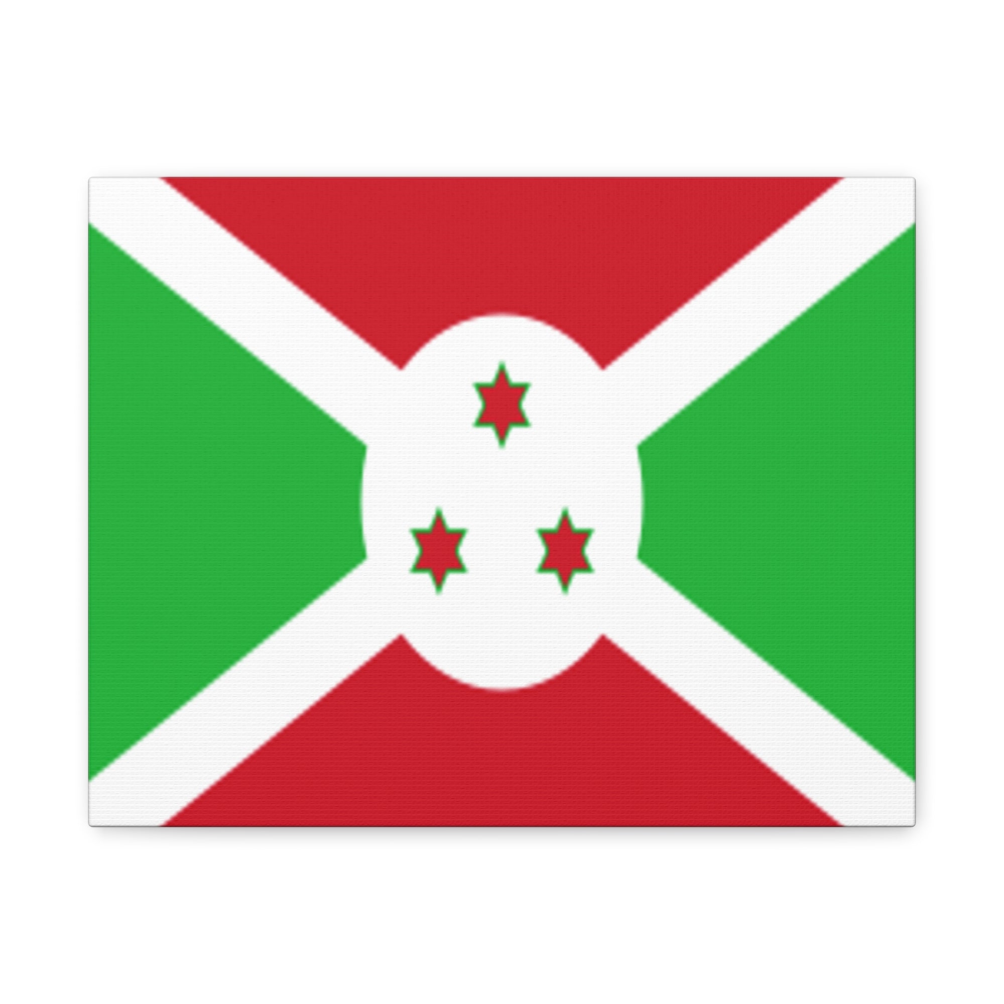 Burundi Country Flag Canvas Vibrant Wall Art Unframed Home Decor-Express Your Love Gifts