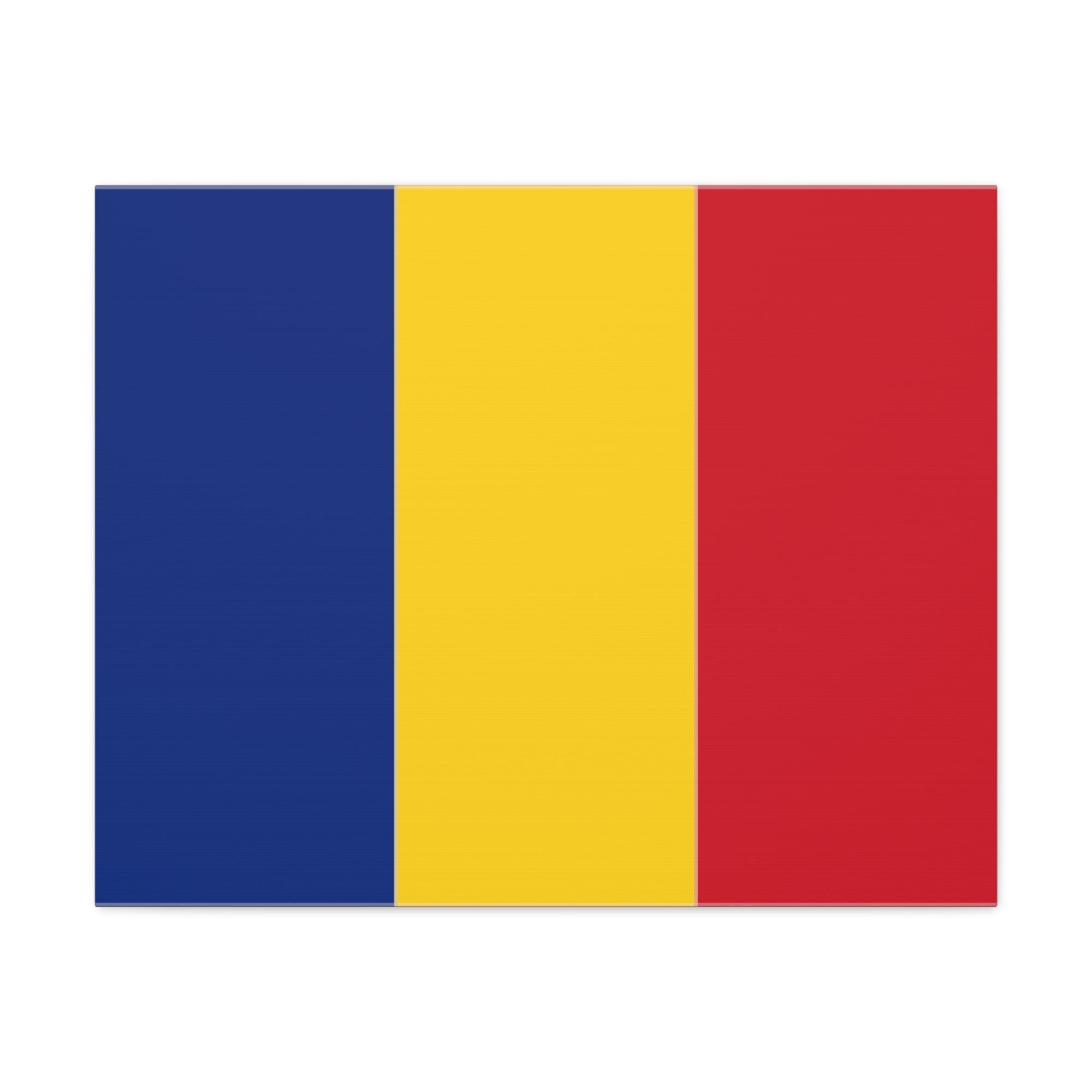 Romania Country Flag Canvas Vibrant Wall Art Unframed Home Decor-Express Your Love Gifts