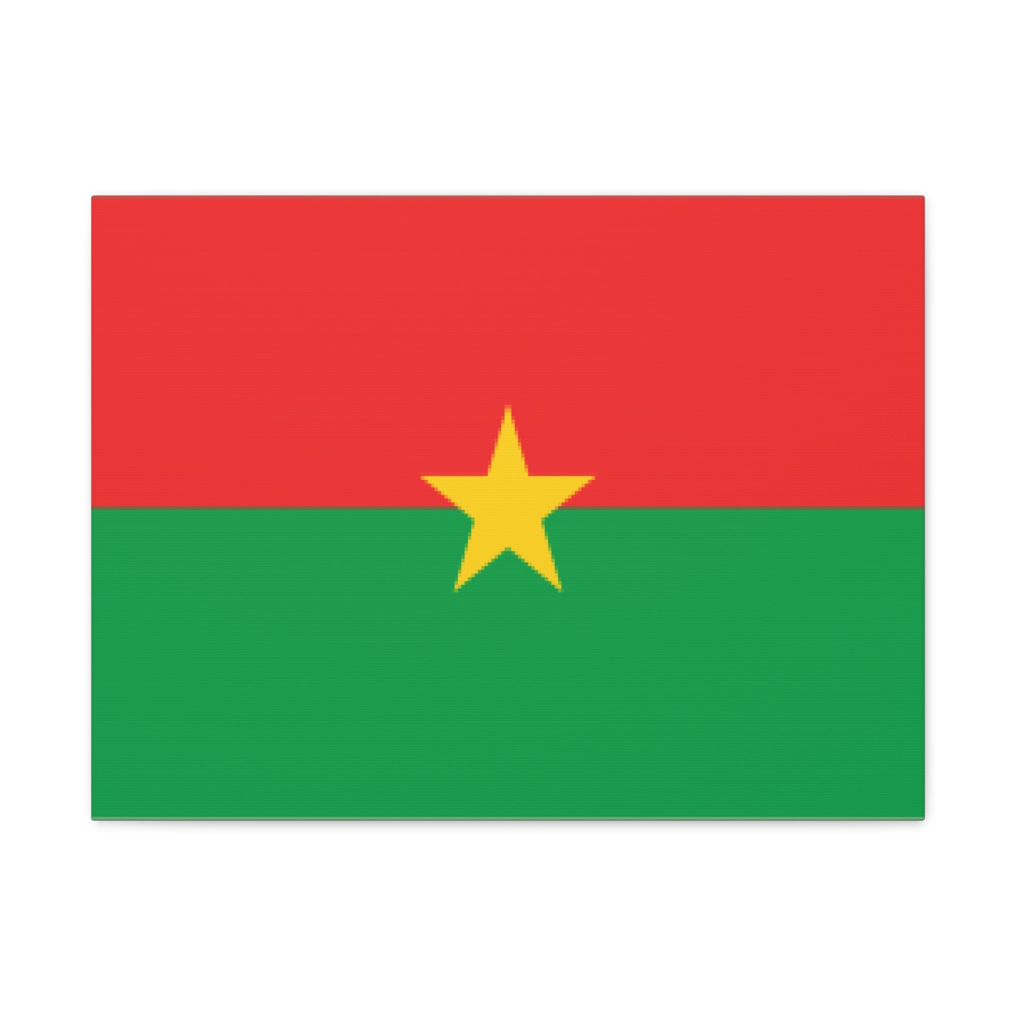 Burkina Faso Country Flag Canvas Vibrant Wall Art Unframed Home Decor-Express Your Love Gifts