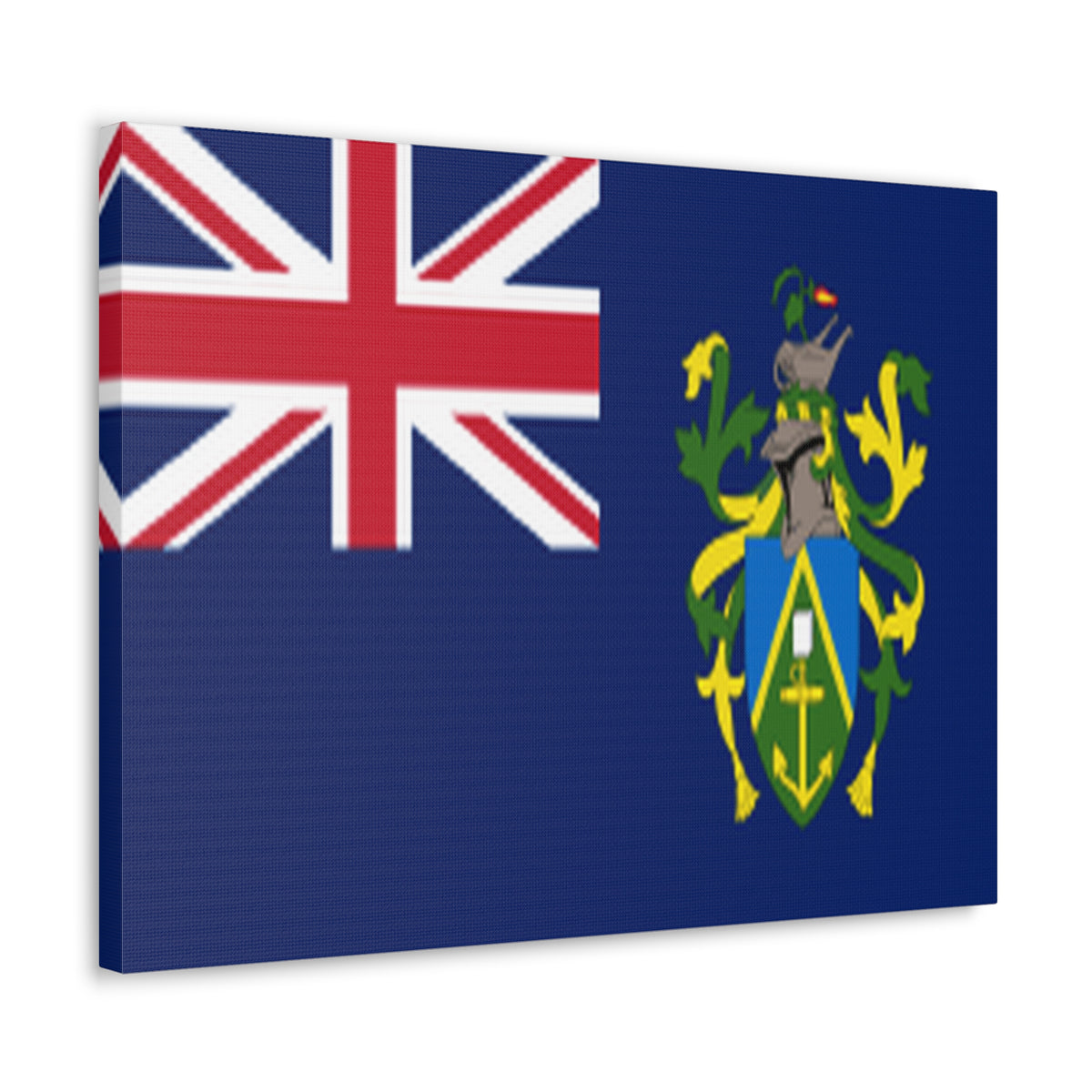 Pitcairn Island Country Flag Canvas Vibrant Wall Art Unframed Home Decor-Express Your Love Gifts