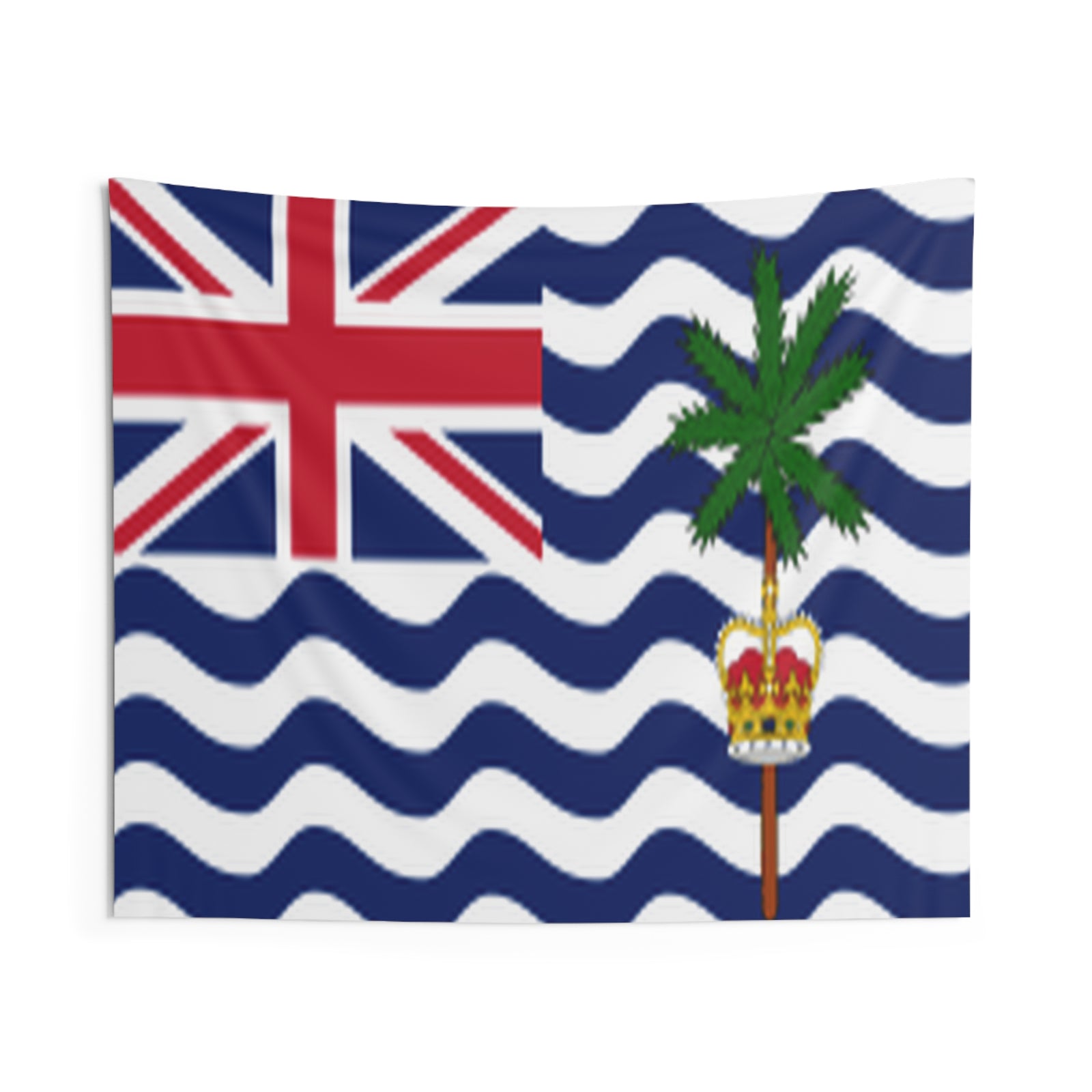 British Indian Ocean Territory Country Flag Wall Hanging Tapestry-Express Your Love Gifts