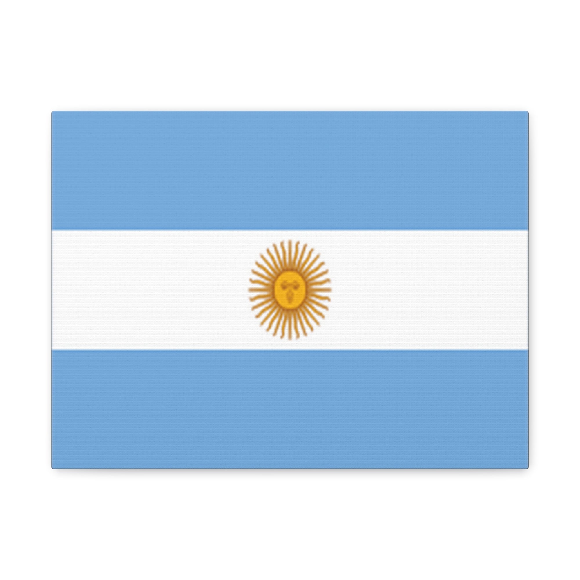 Argentina Country Flag Canvas Vibrant Wall Art Unframed Home Decor-Express Your Love Gifts