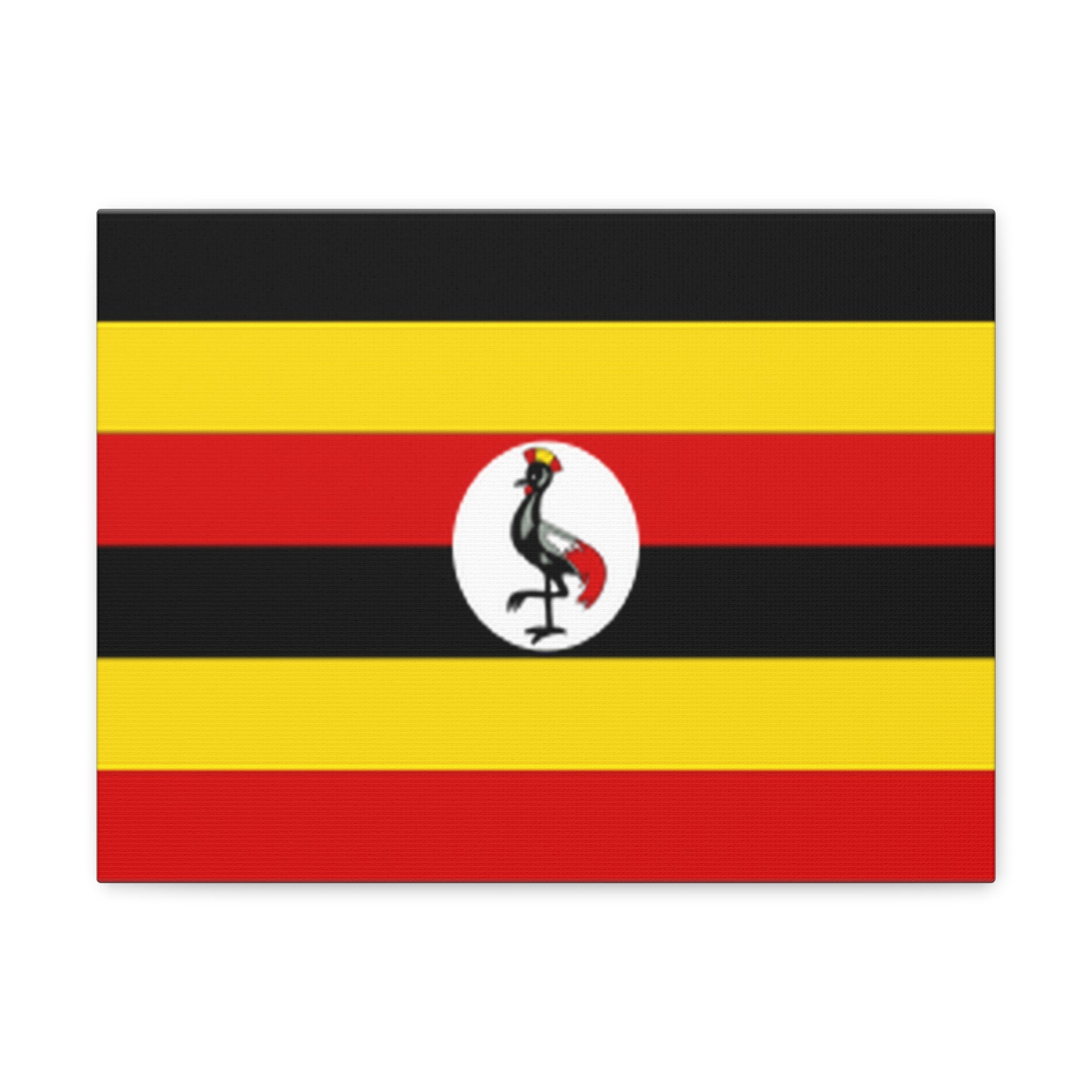 Uganda Country Flag Canvas Vibrant Wall Art Unframed Home Decor-Express Your Love Gifts