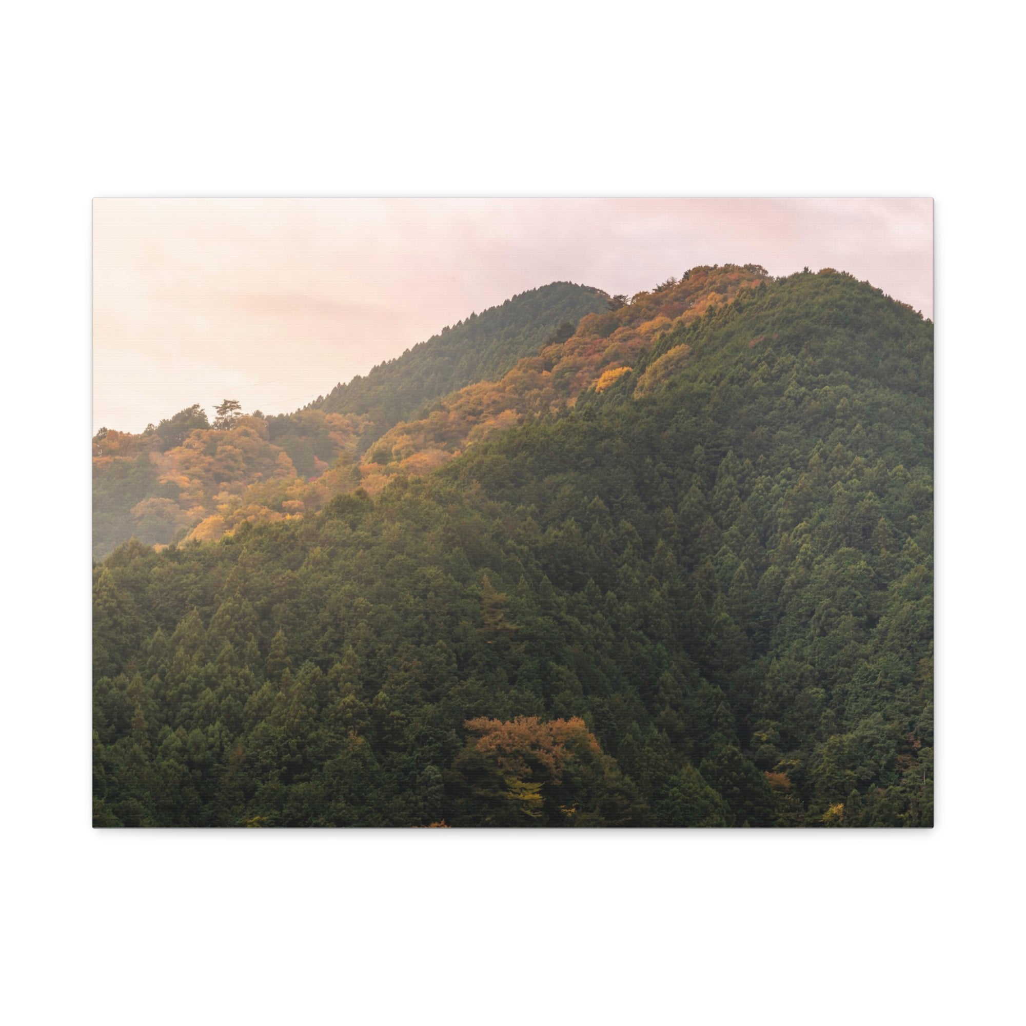 Beautiful Golden MountainsNature Wilderness Photography Canvas Wall Art for Home Decor Ready-to-Hang-Express Your Love Gifts