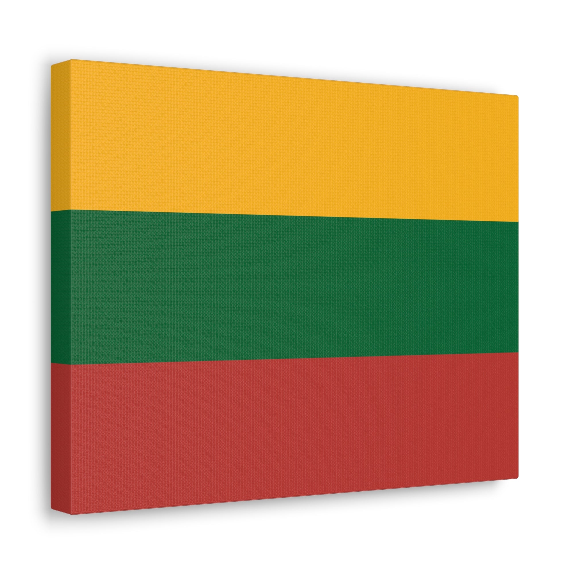 Lithuania Country Flag Canvas Vibrant Wall Art Unframed Home Decor-Express Your Love Gifts