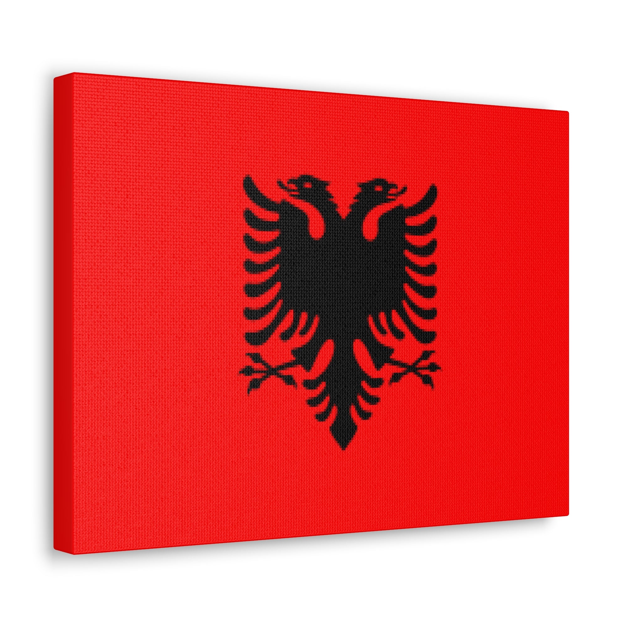 Albania Country Flag Canvas Vibrant Wall Art Unframed Home Decor-Express Your Love Gifts