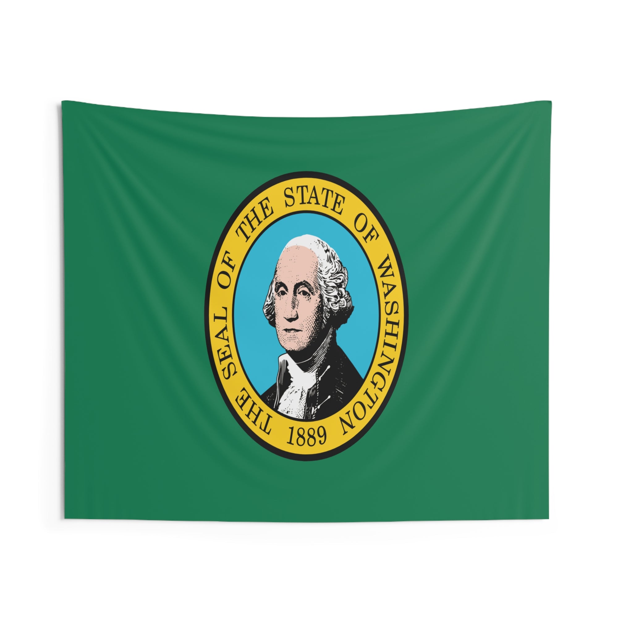 Washington State Flag Wall Hanging Tapestry-Express Your Love Gifts