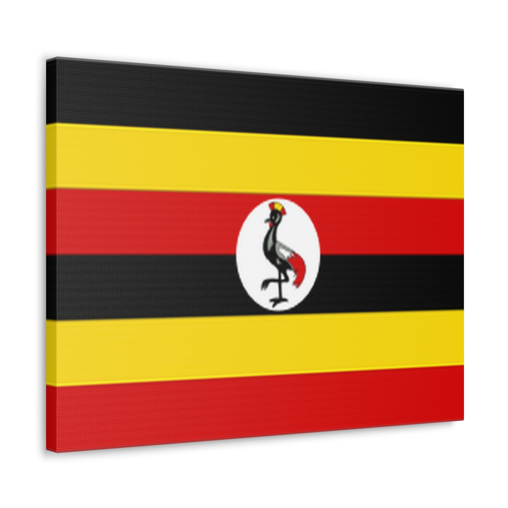 Uganda Country Flag Canvas Vibrant Wall Art Unframed Home Decor-Express Your Love Gifts