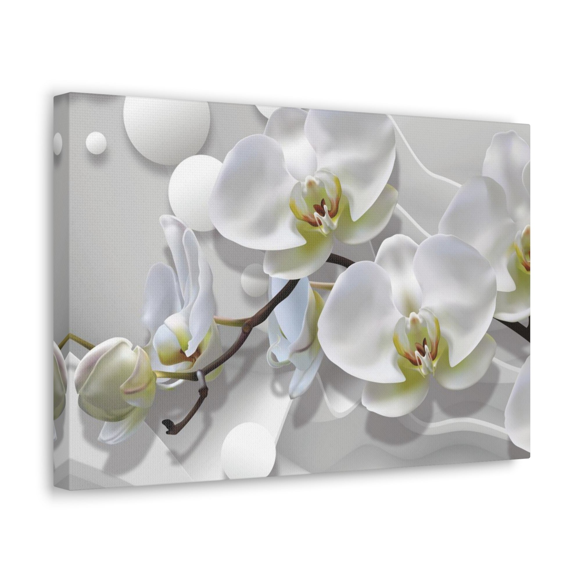 Bouquet of Orchids Flower Canvas Wall Art for Home Decor Ready-to-Hang-Express Your Love Gifts