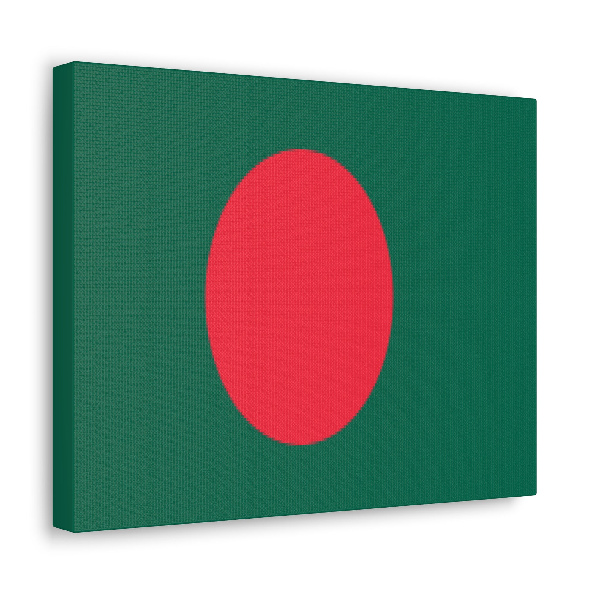 Bangladesh Country Flag Canvas Vibrant Wall Art Unframed Home Decor-Express Your Love Gifts