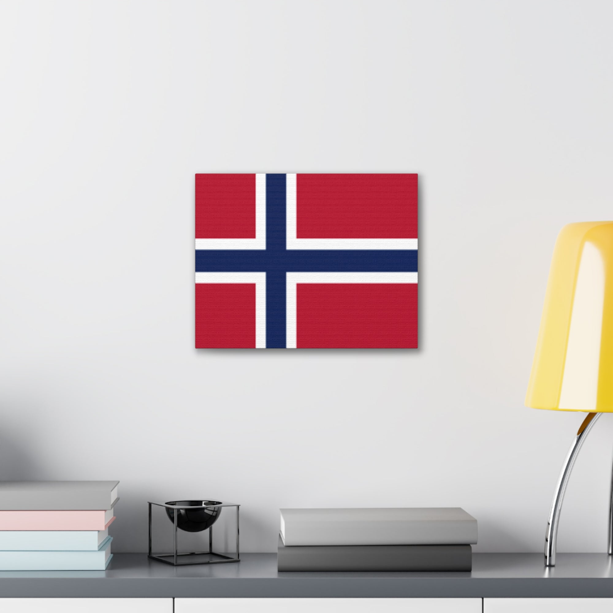 Bouvet Island Country Flag Canvas Vibrant Wall Art Unframed Home Decor-Express Your Love Gifts