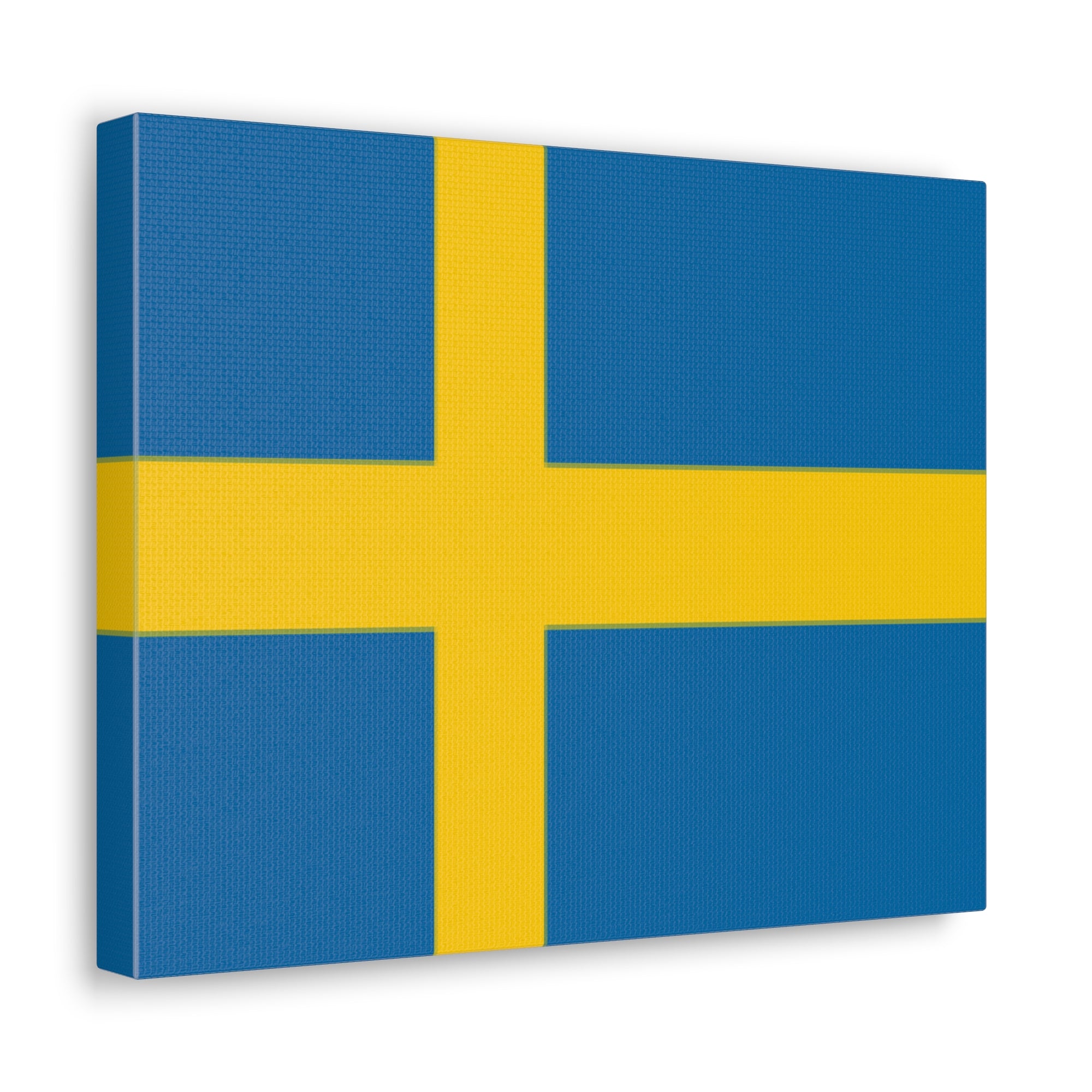 Sweden Country Flag Canvas Vibrant Wall Art Unframed Home Decor-Express Your Love Gifts