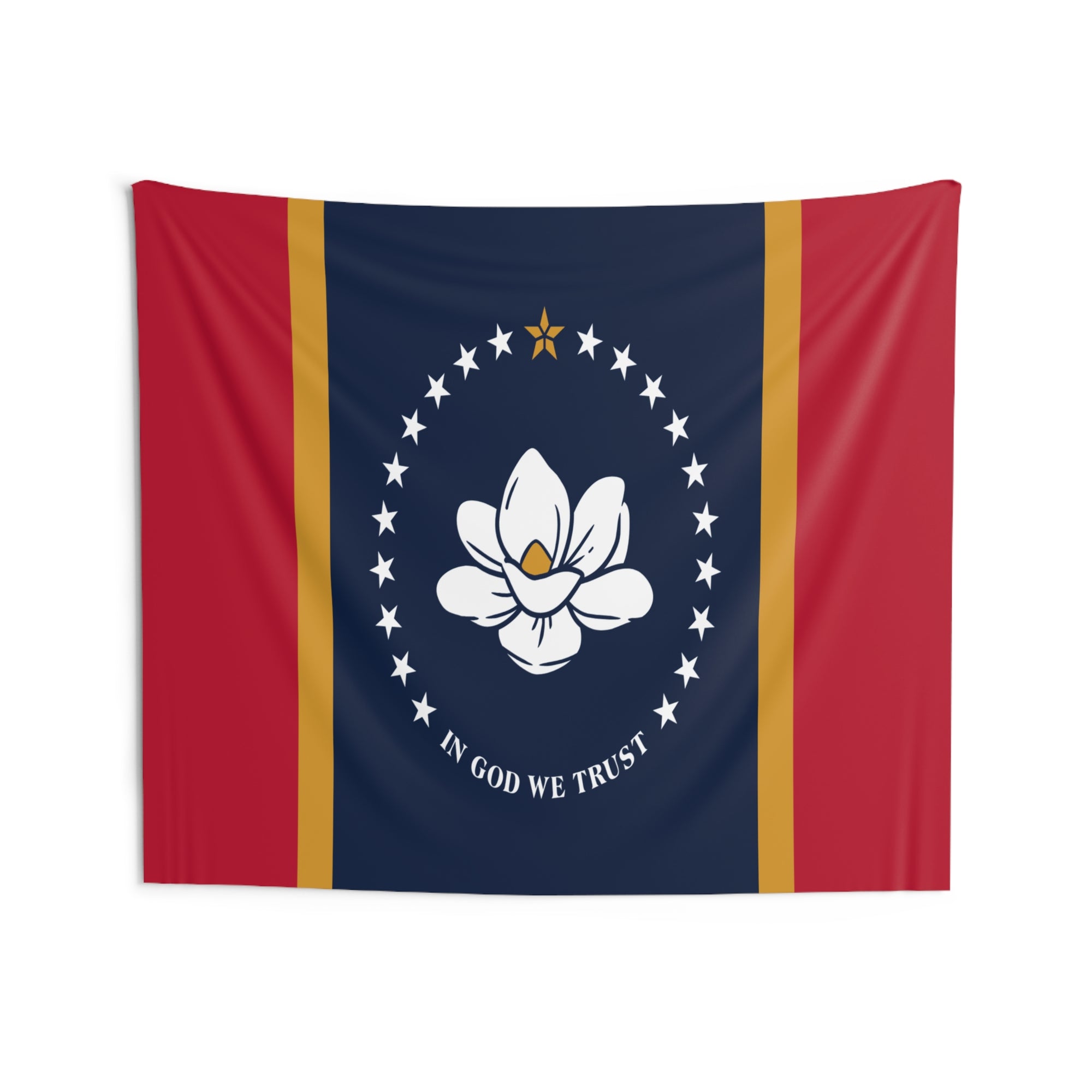 Mississippi State Flag Wall Hanging Tapestry-Express Your Love Gifts