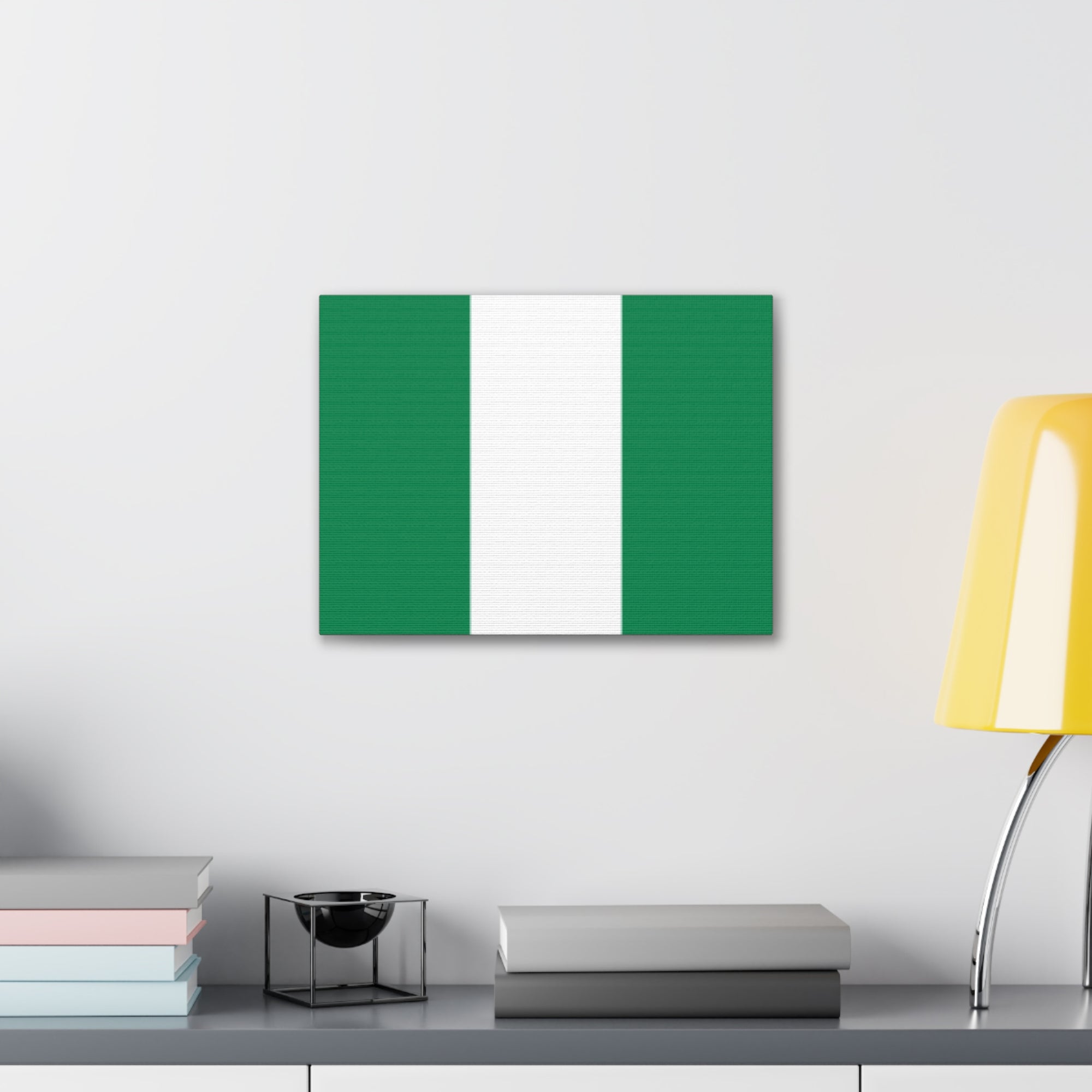 Nigeria Country Flag Canvas Vibrant Wall Art Unframed Home Decor-Express Your Love Gifts