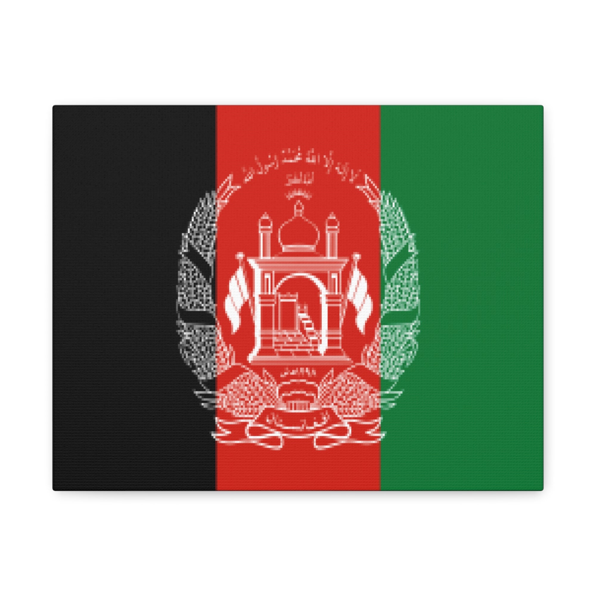 Afghanistan Country Flag Canvas Vibrant Wall Art Unframed Home Decor-Express Your Love Gifts