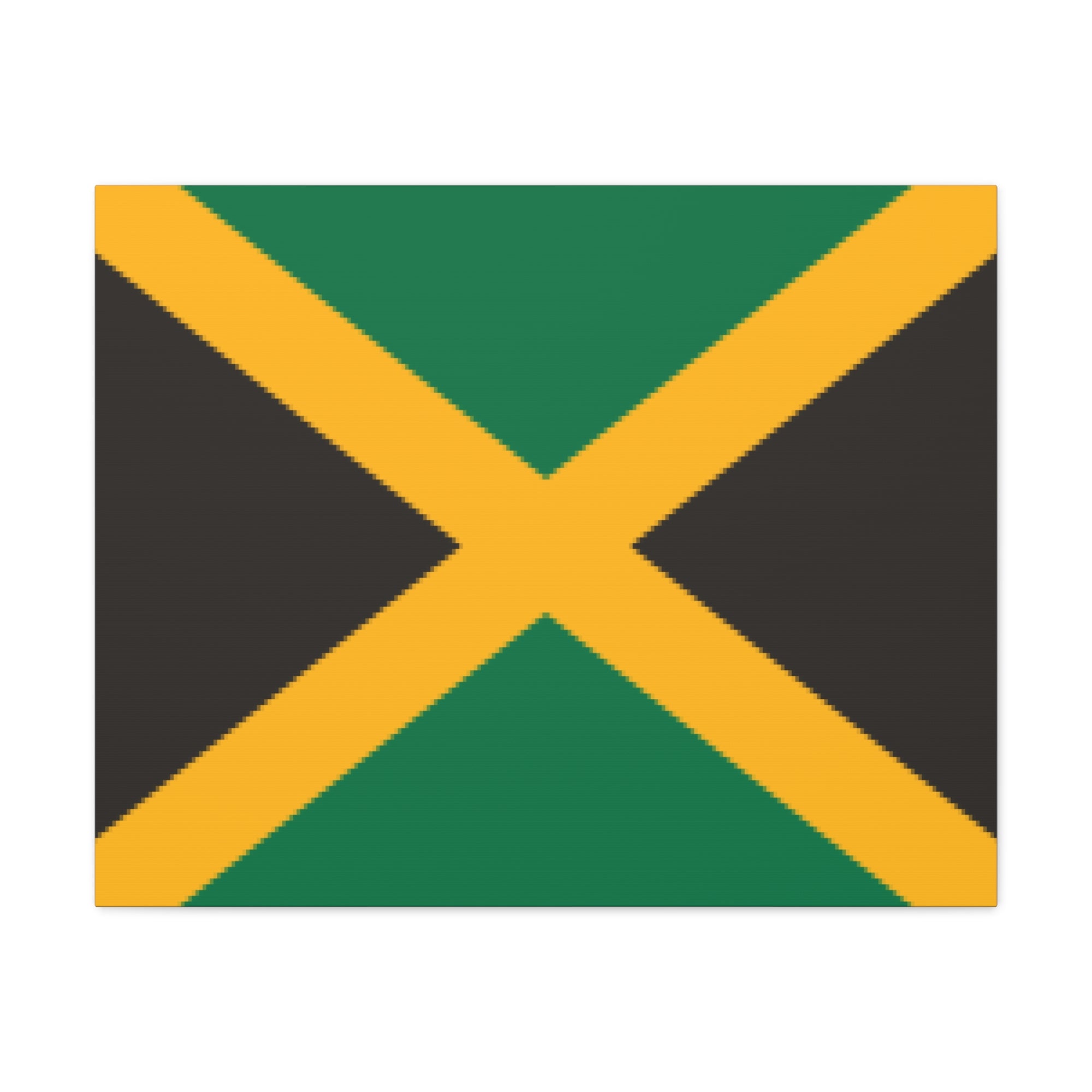 Jamaica Country Flag Canvas Vibrant Wall Art Unframed Home Decor-Express Your Love Gifts