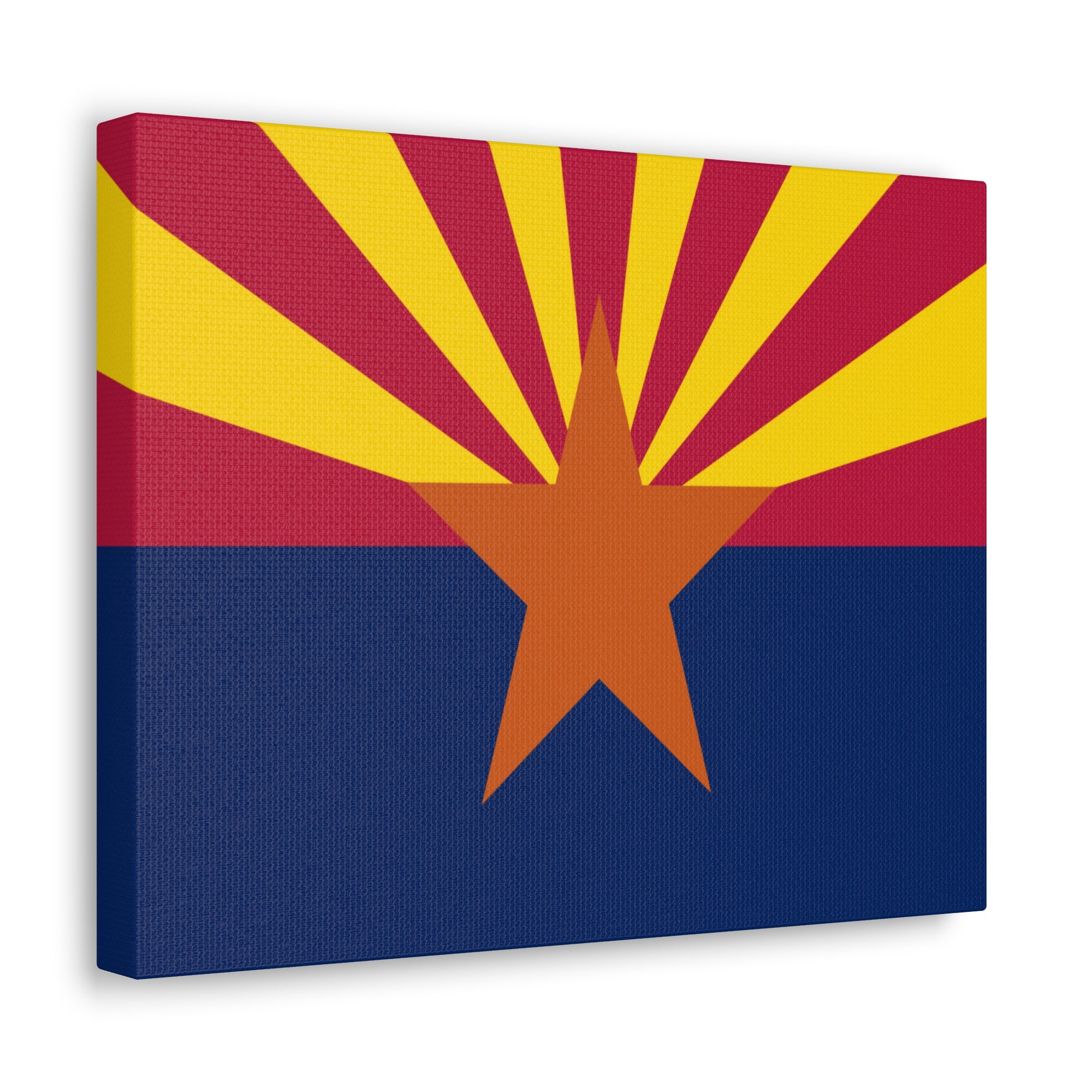 Arizona State Flag Canvas Vibrant Wall Art Unframed Home Decor-Express Your Love Gifts