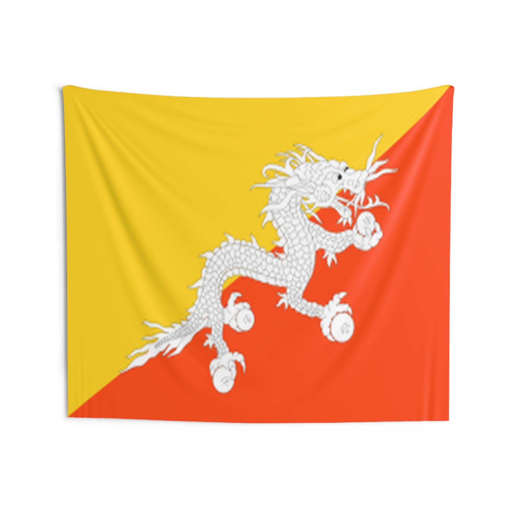 Bhutan Country Flag Wall Hanging Tapestry-Express Your Love Gifts