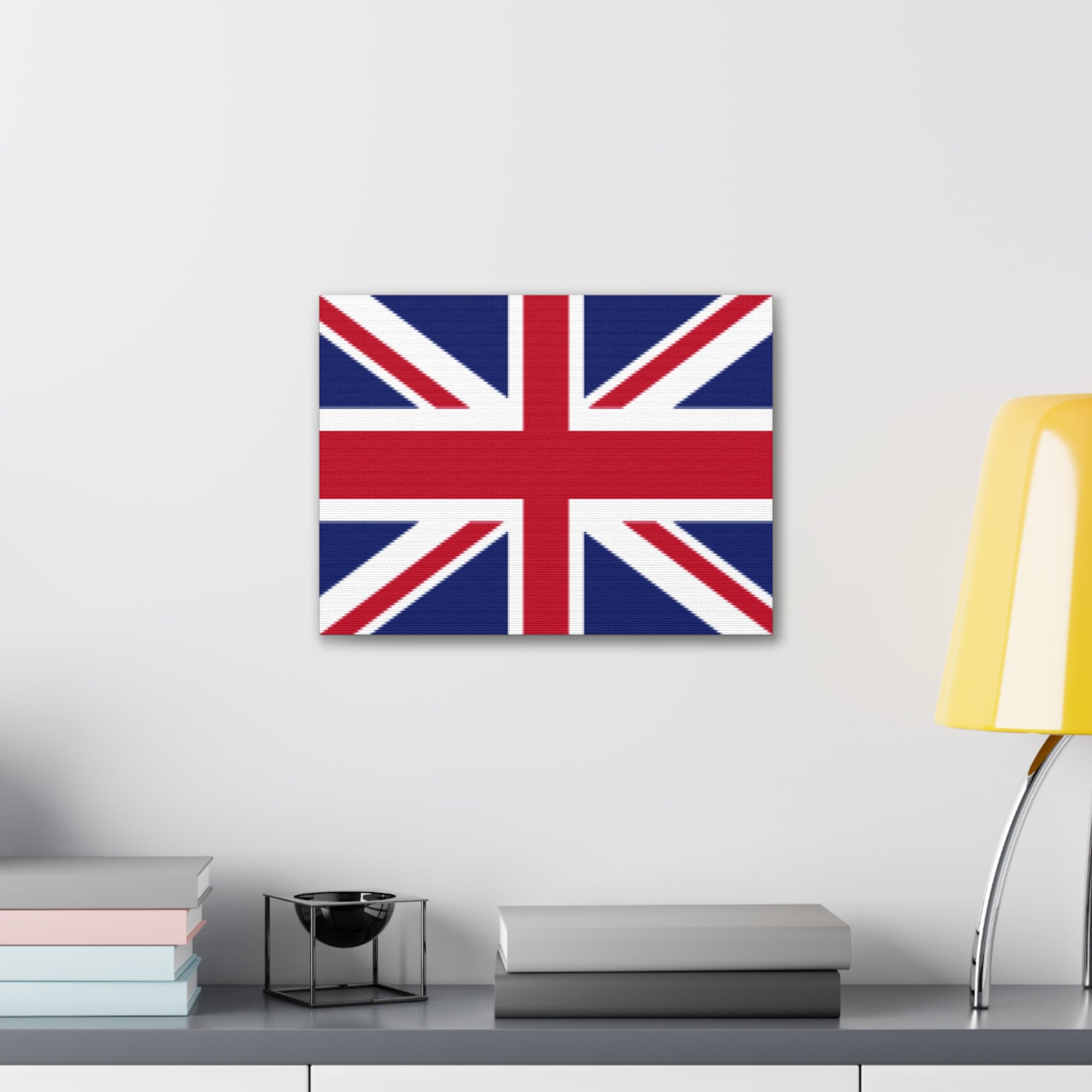 United Kingdom Country Flag Canvas Vibrant Wall Art Unframed Home Decor-Express Your Love Gifts