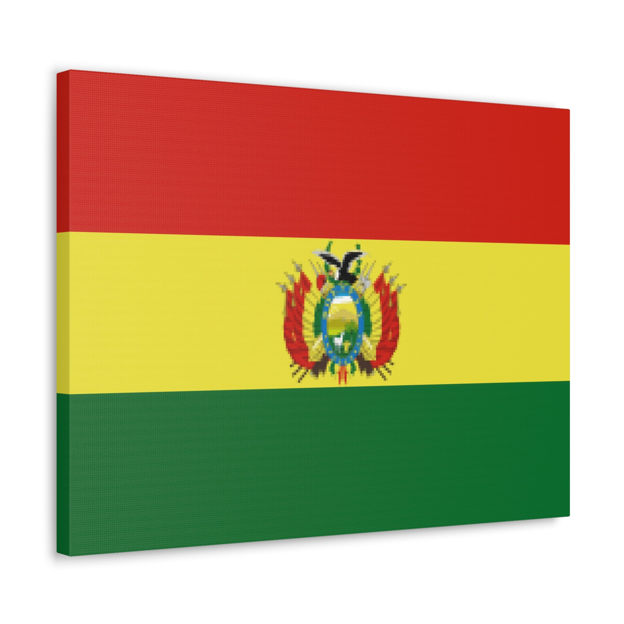 Bolivia Country Flag Canvas Vibrant Wall Art Unframed Home Decor-Express Your Love Gifts