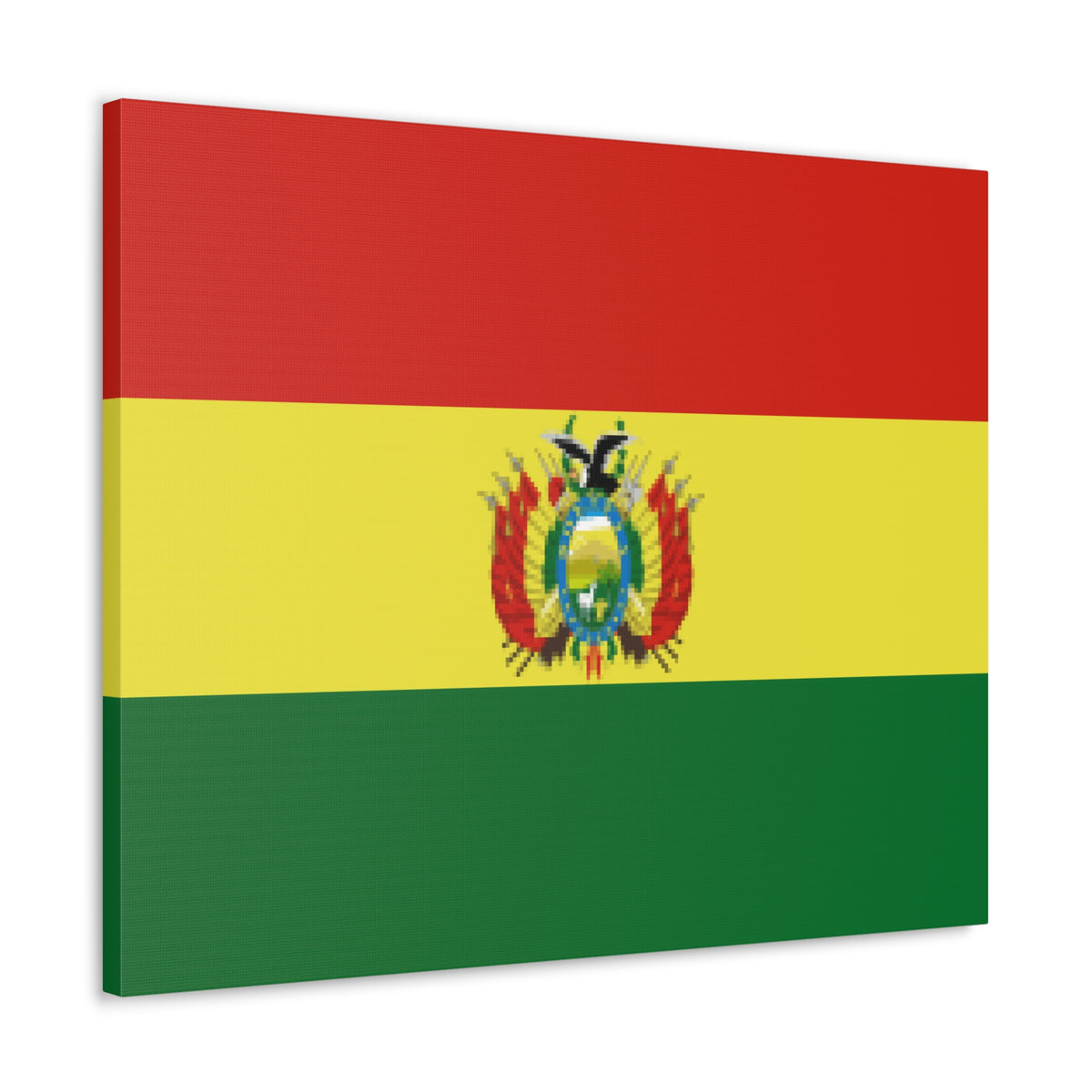 Bolivia Country Flag Canvas Vibrant Wall Art Unframed Home Decor-Express Your Love Gifts