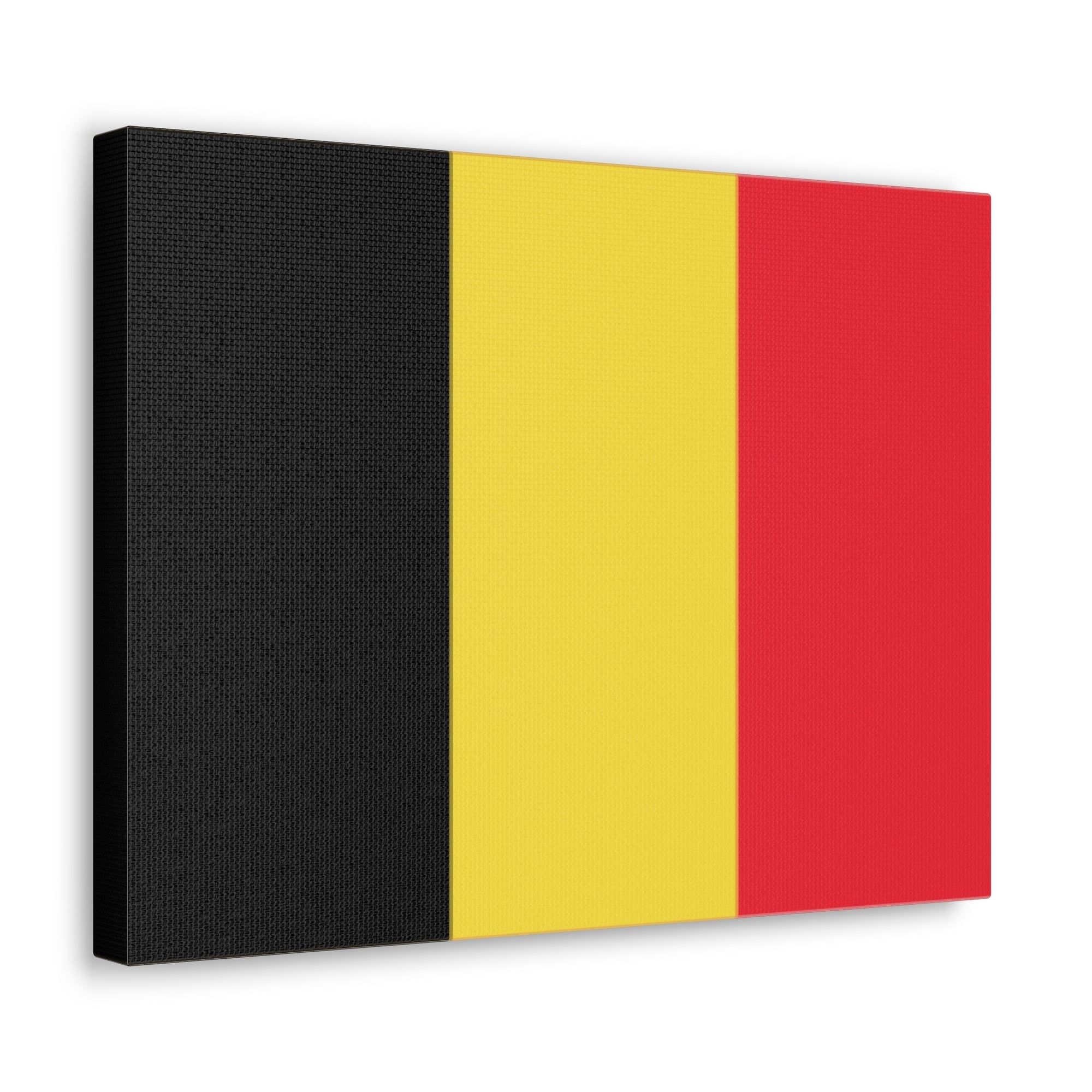 Belgium Country Flag Canvas Vibrant Wall Art Unframed Home Decor-Express Your Love Gifts