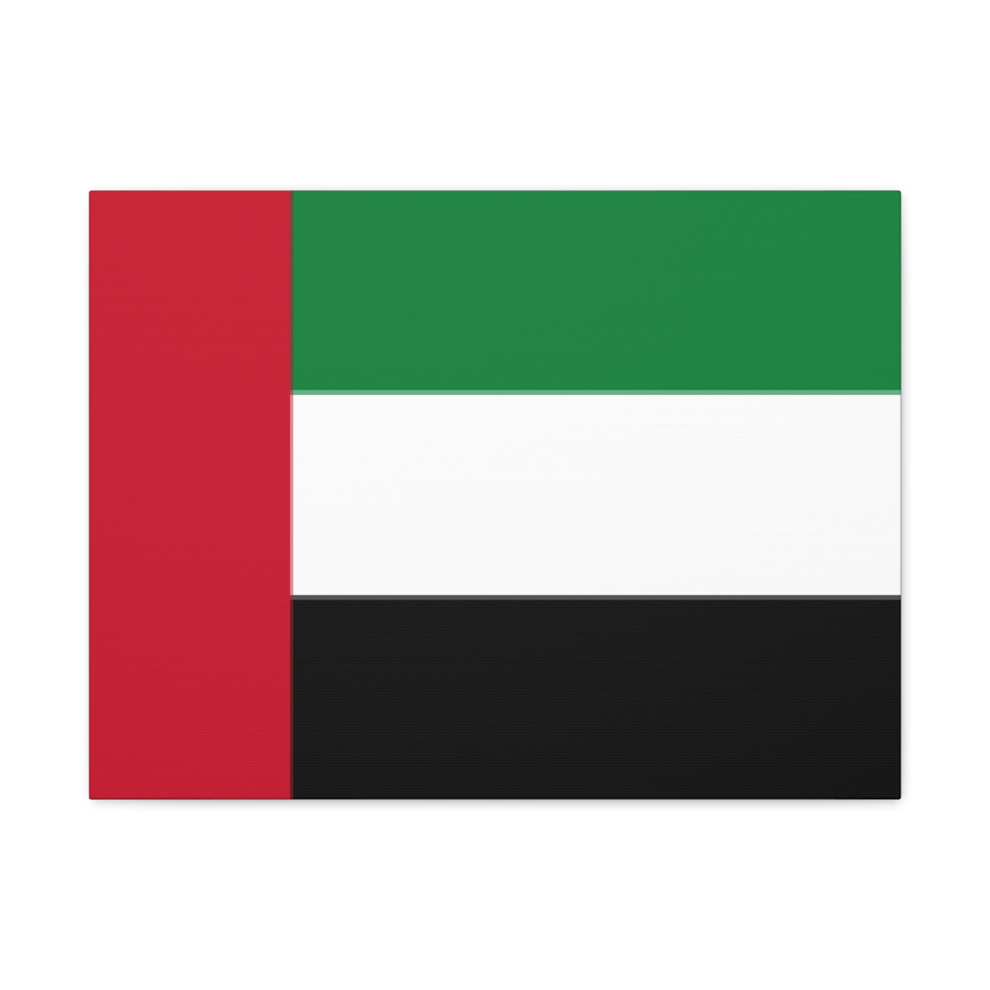 United Arab Emirates Country Flag Canvas Vibrant Wall Art Unframed Home Decor-Express Your Love Gifts