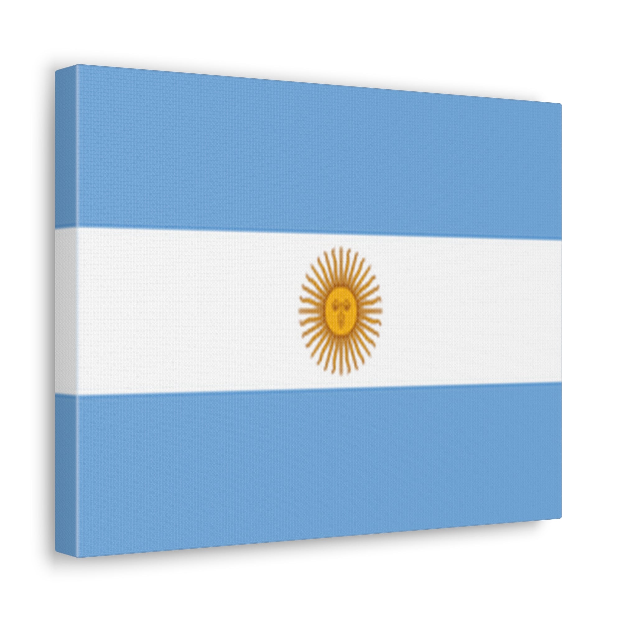 Argentina Country Flag Canvas Vibrant Wall Art Unframed Home Decor-Express Your Love Gifts